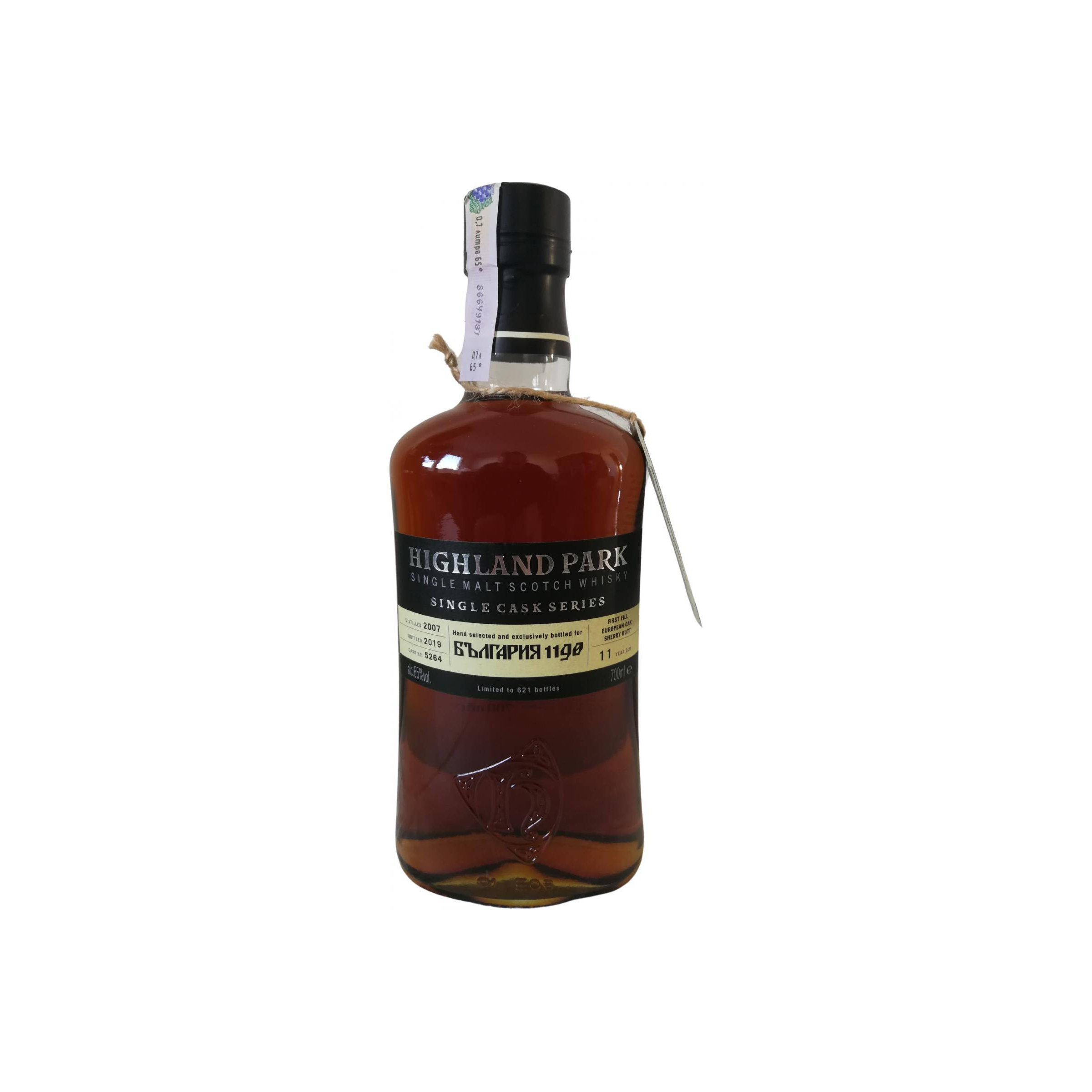 Highland Park Single Cask 2007 11 Years Single Malt Whisky