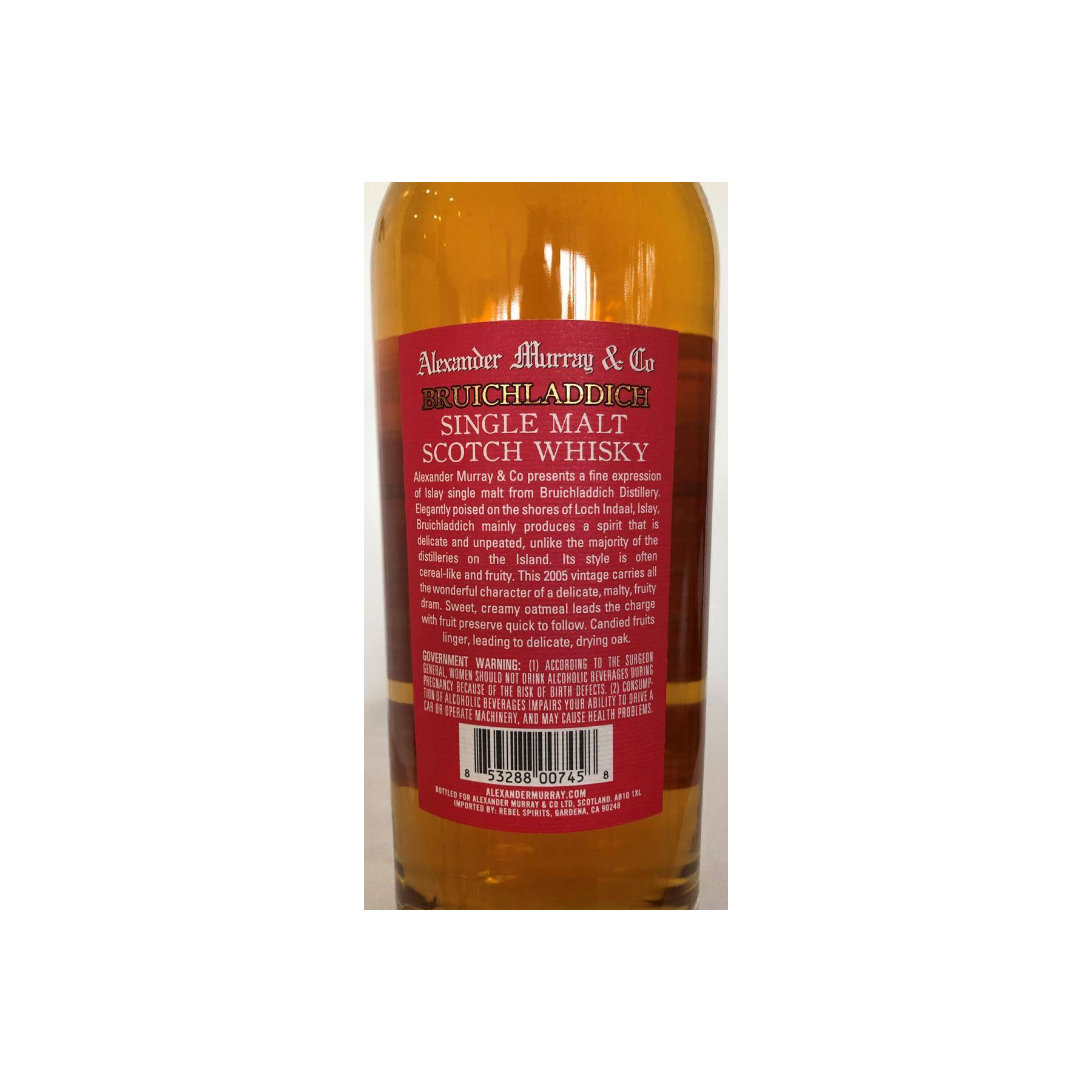 Bruichladdich Cask Strength Collection 2005 12 Years Single Malt Whisky 2