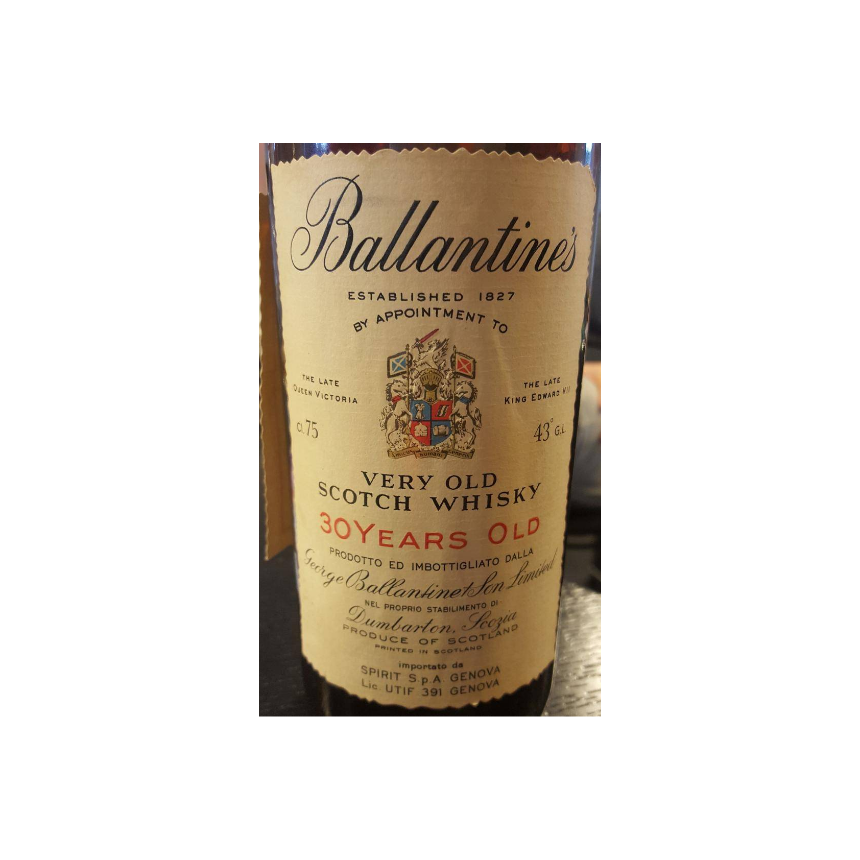 Ballantine's 30-year-old 2