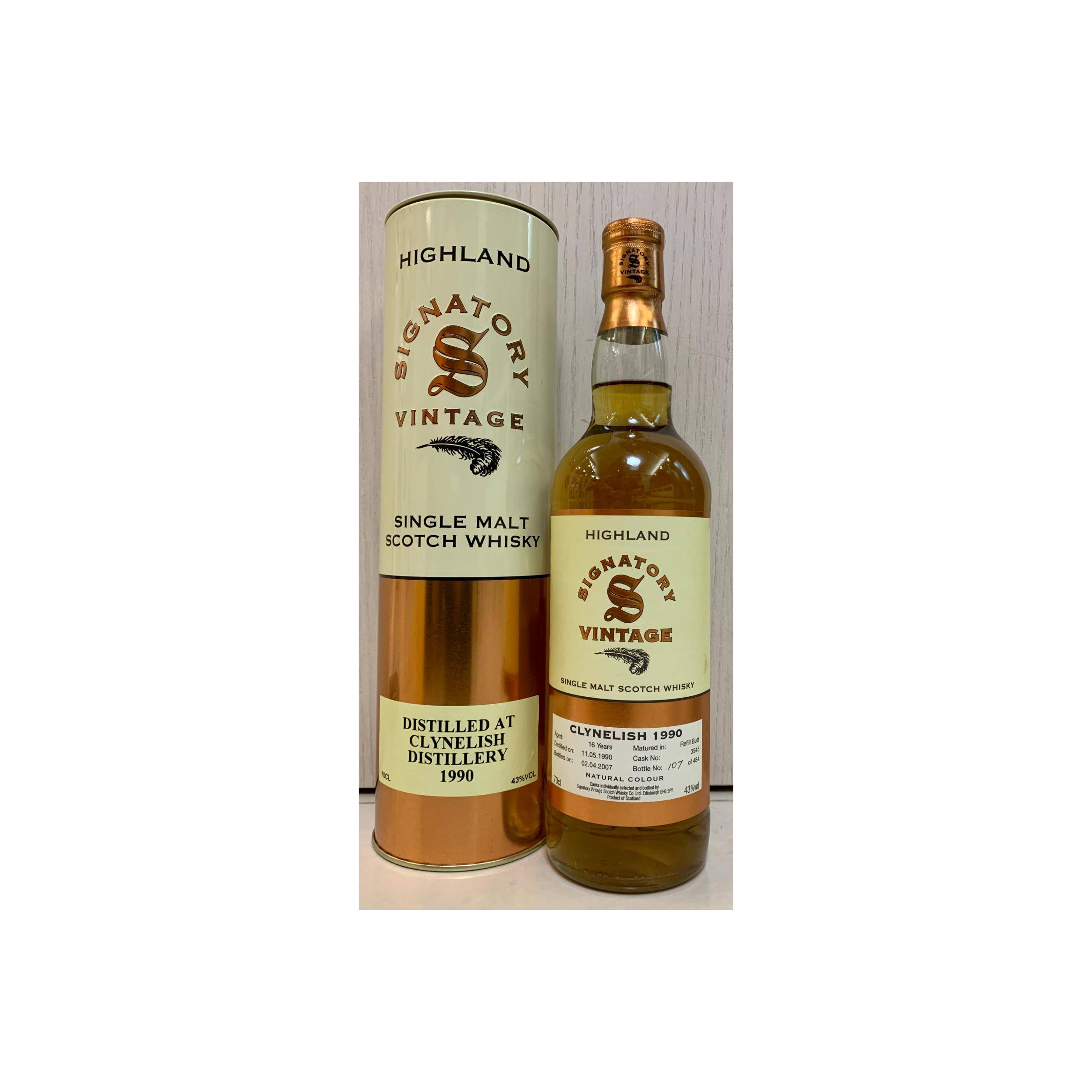Clynelish Vintage Collection 1990 16 Years Single Malt Whisky 2