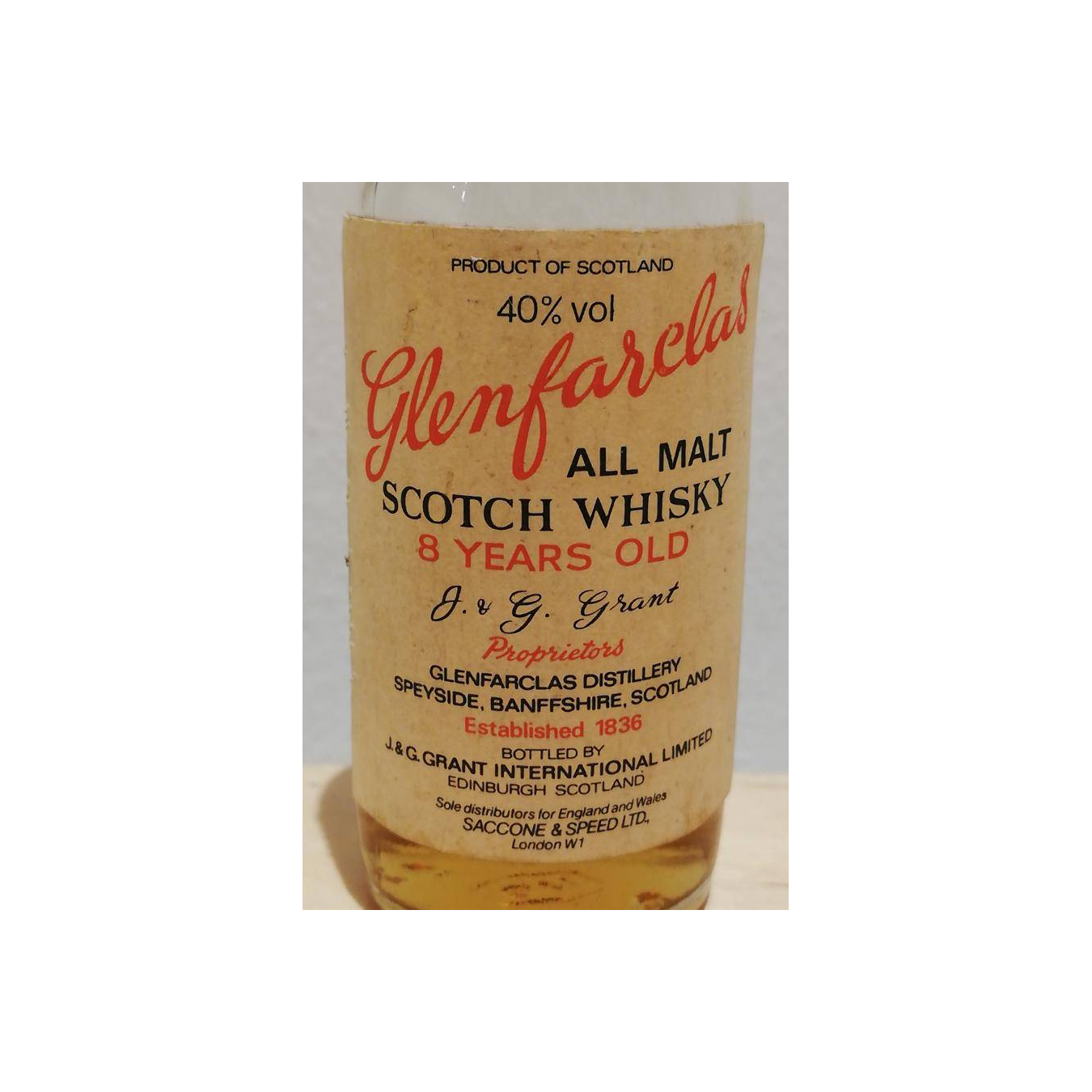 Glenfarclas 8 Years Single Malt Whisky 2