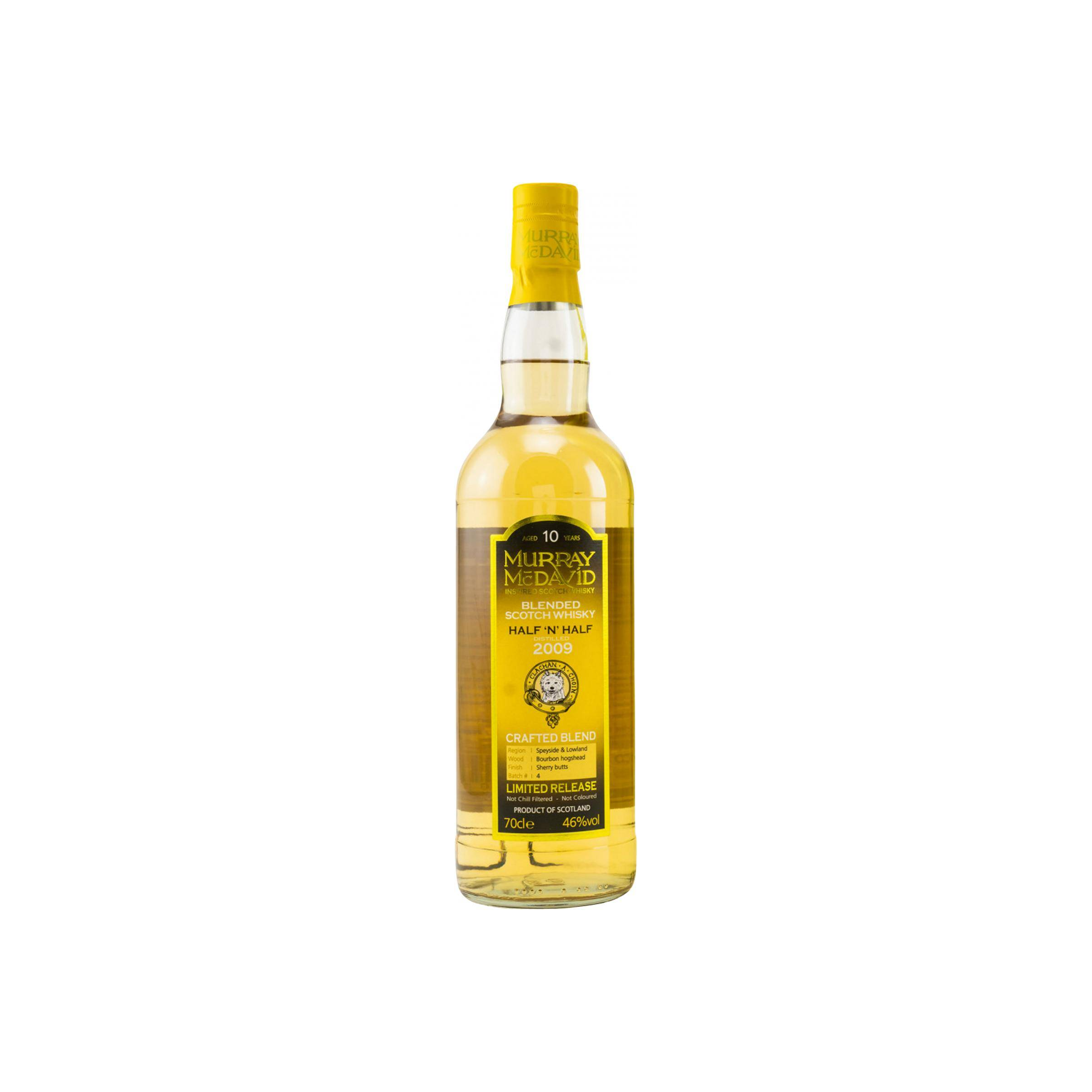 Murray McDavid 2009 10 Years Blended Whisky