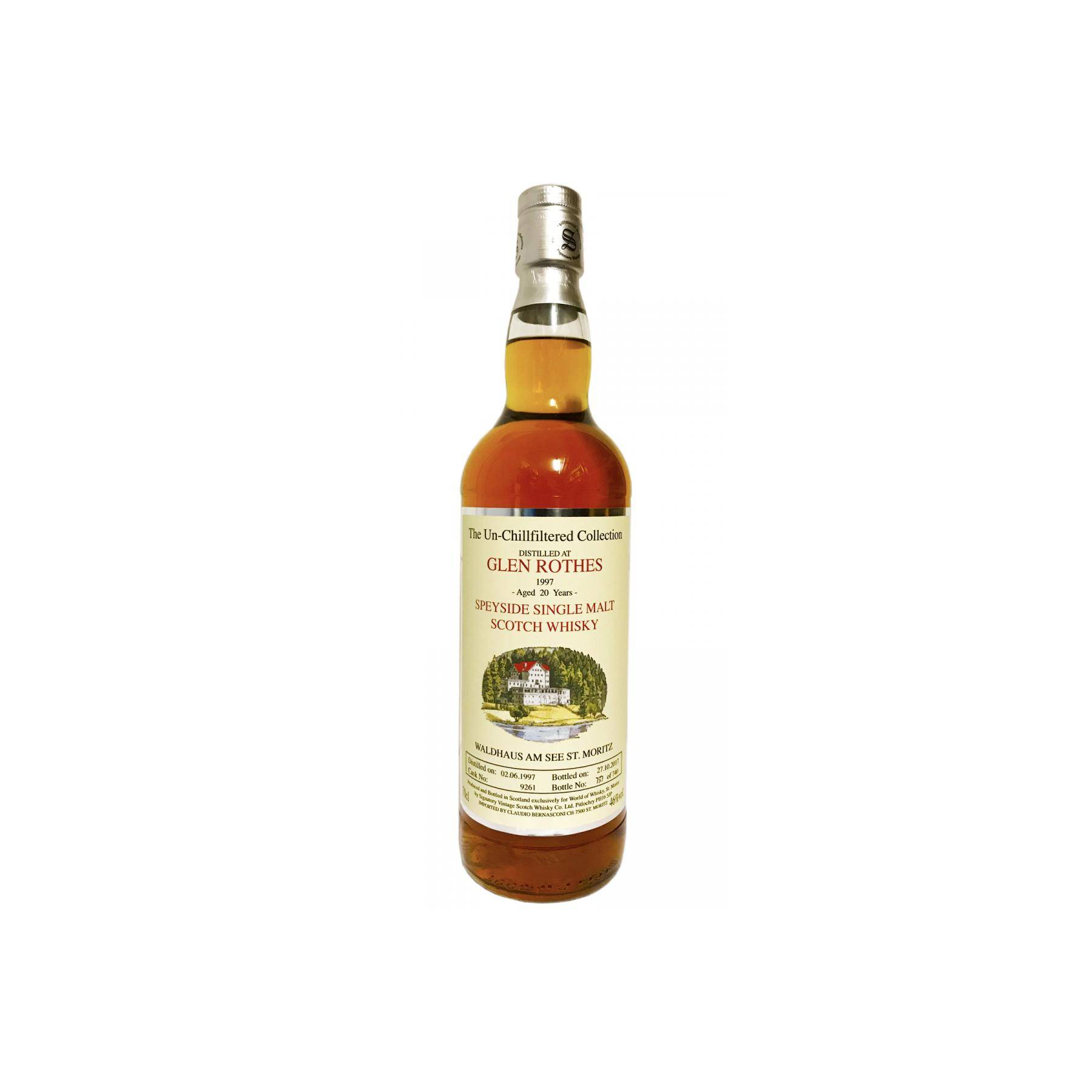 The Glenrothes 1997 20 Years Single Malt Whisky