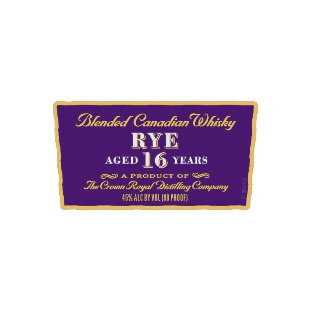Crown Royal 16 Years Rye Whisky 2