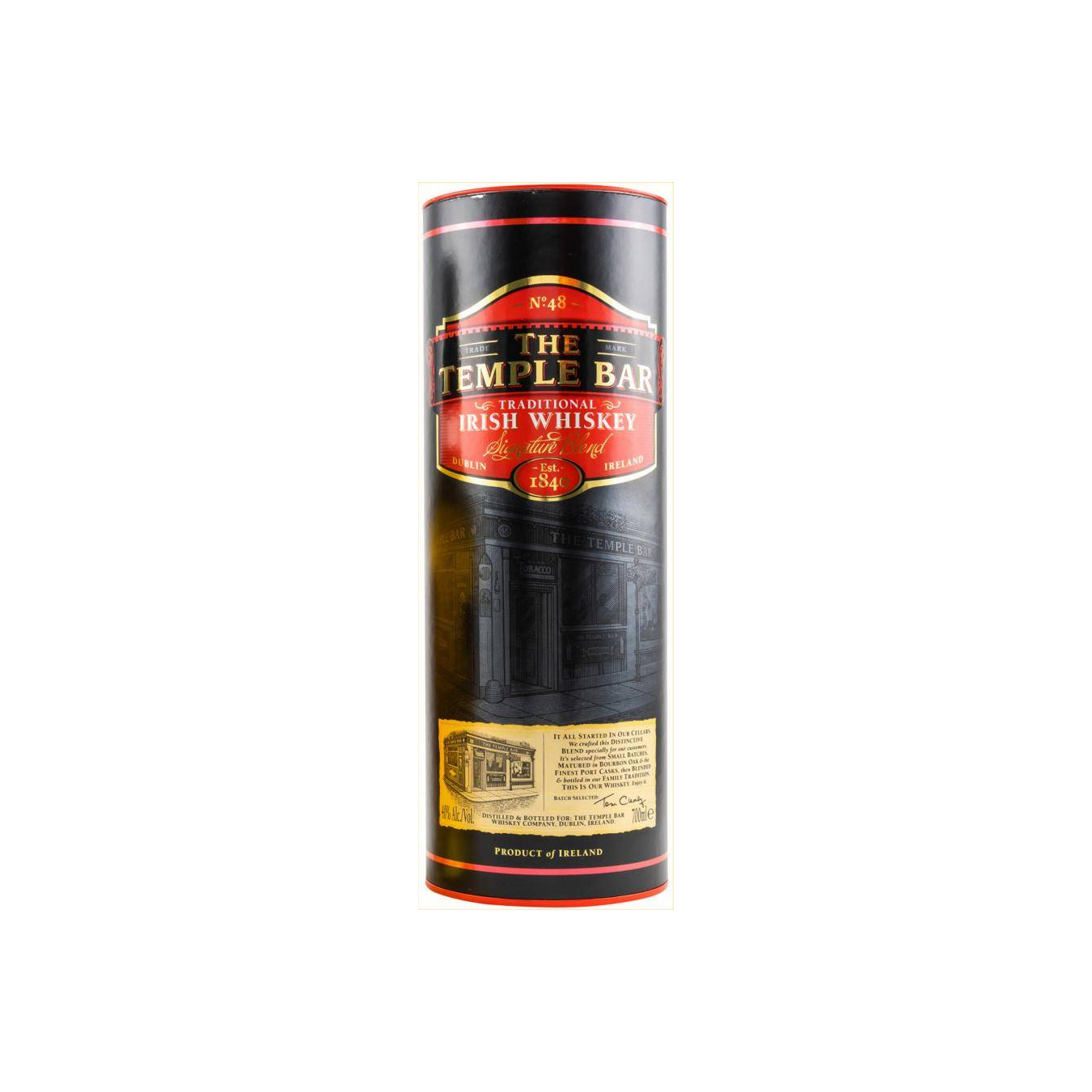 The Temple Bar Traditional Irish Whiskey 3