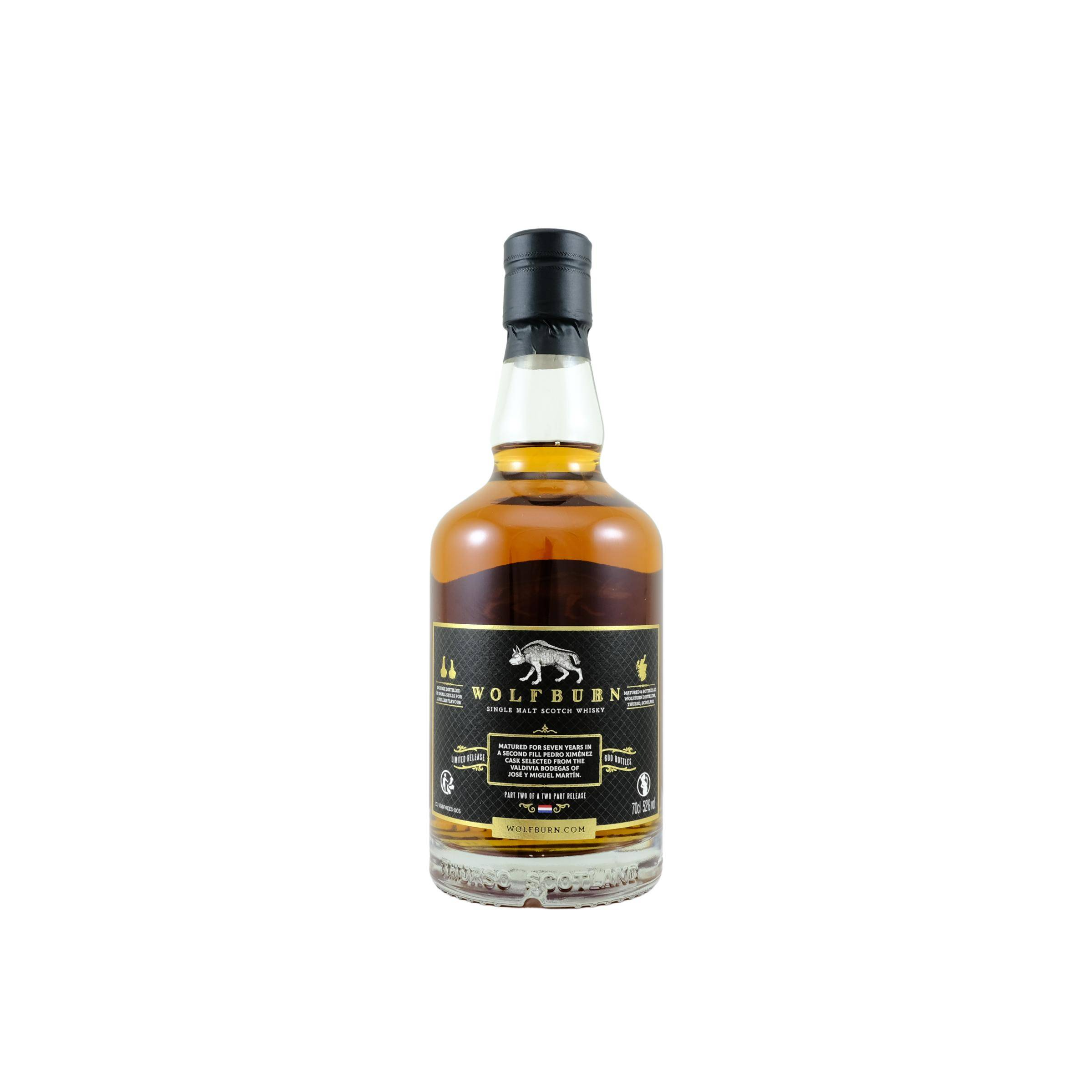 Wolfburn Single Cask 2013 7 Years Single Malt Whisky 2
