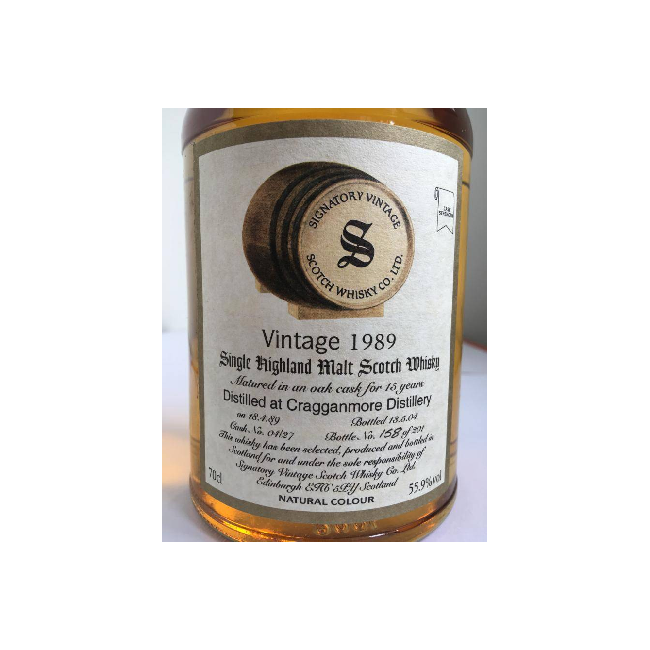 Cragganmore Vintage Collection 1989 15 Years Single Malt Whisky 2