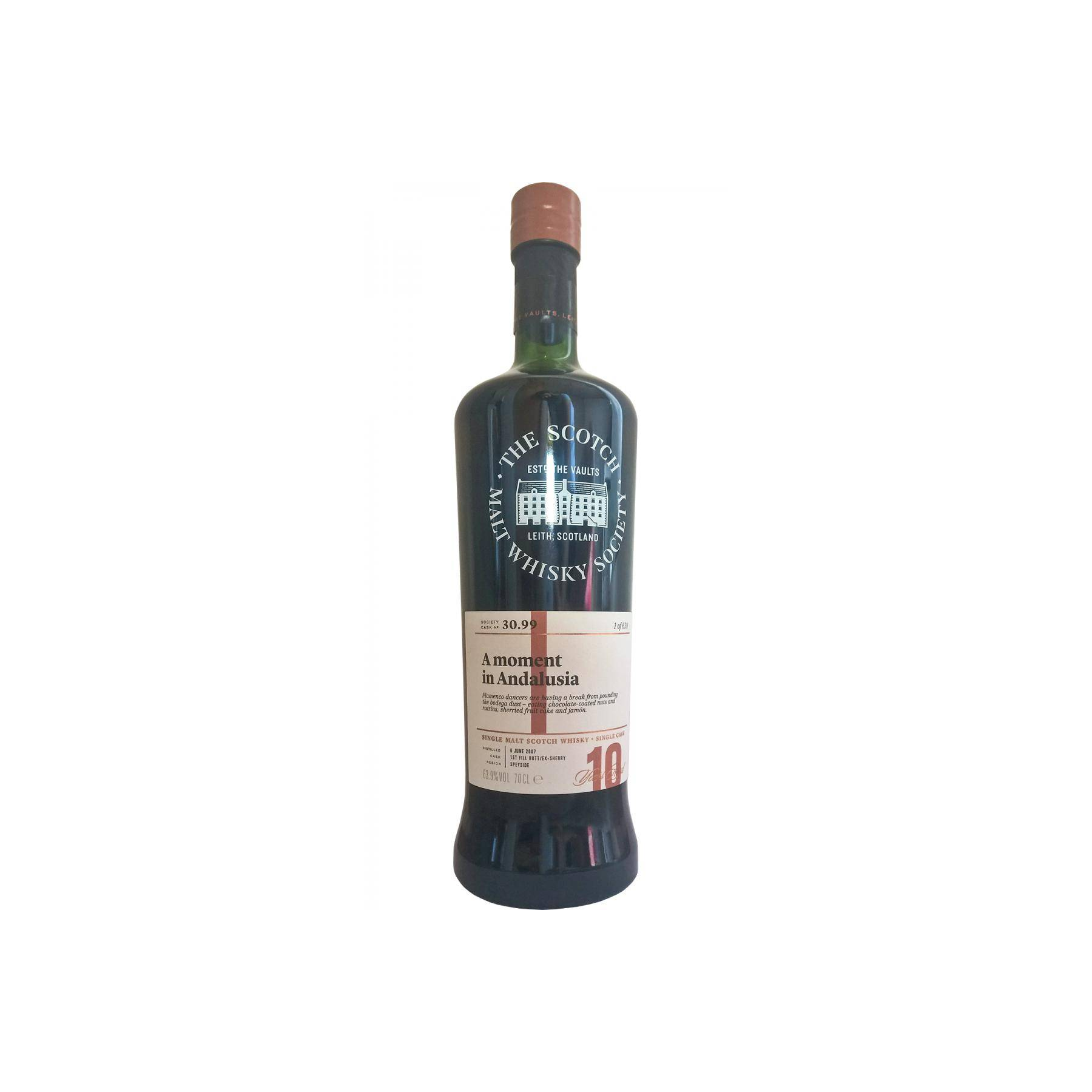 The Scotch Malt Whisky Society 2007 10 Years Single Malt Whisky