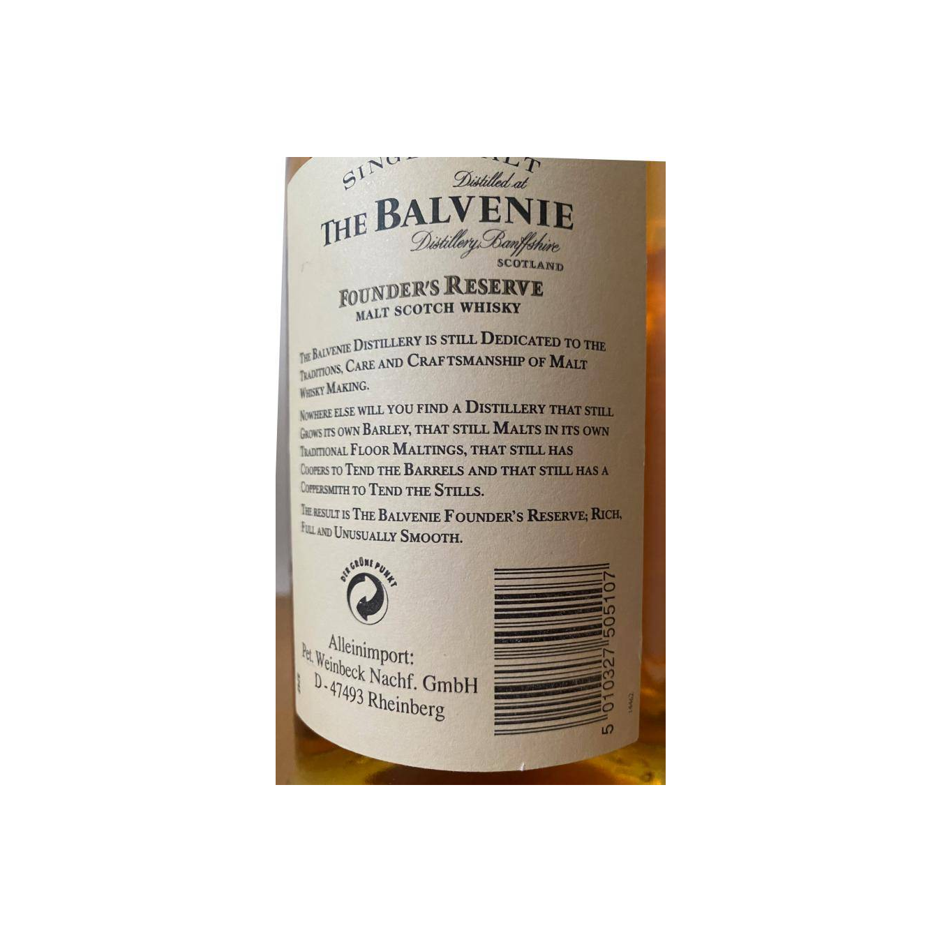 The Balvenie 10 Years Single Malt Whisky 2
