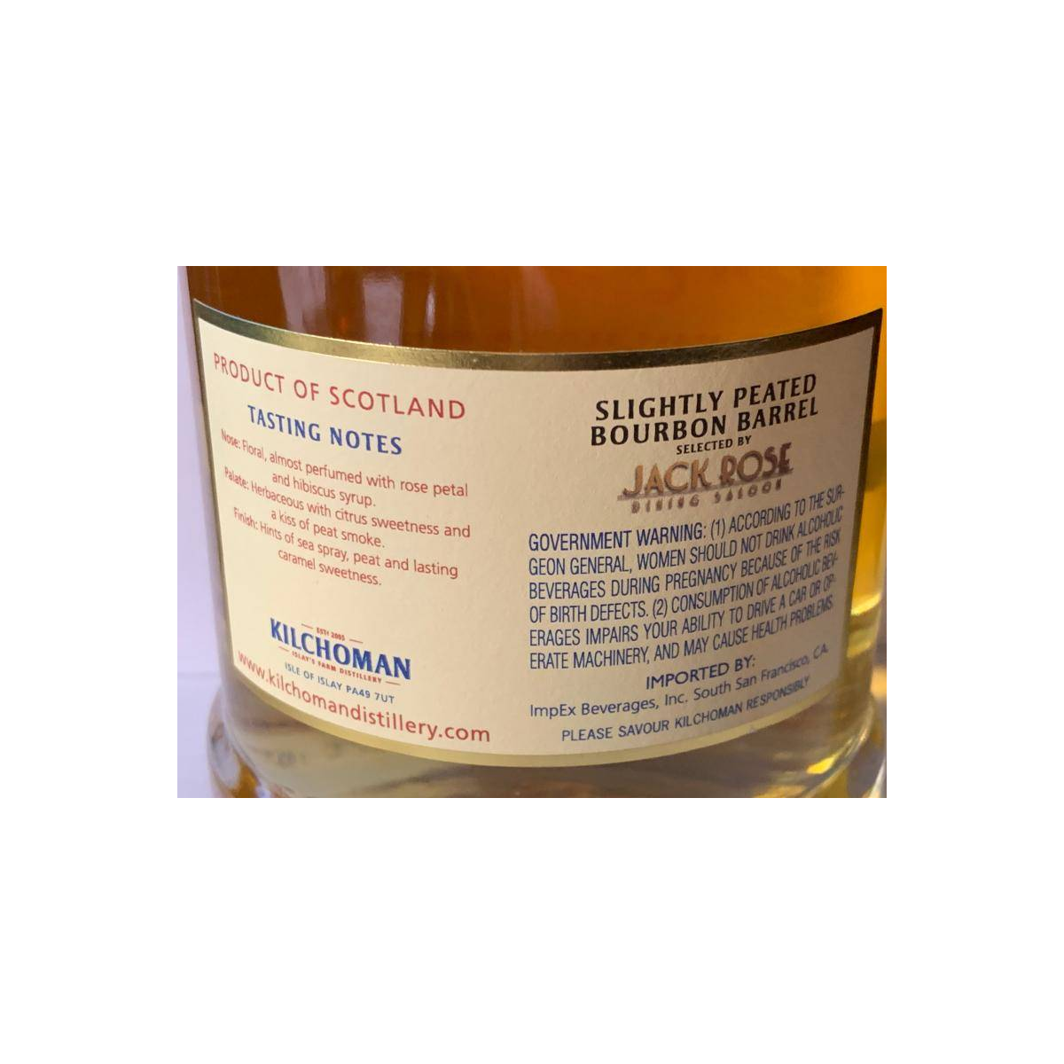 Kilchoman 2011 8 Years Single Malt Whisky 3
