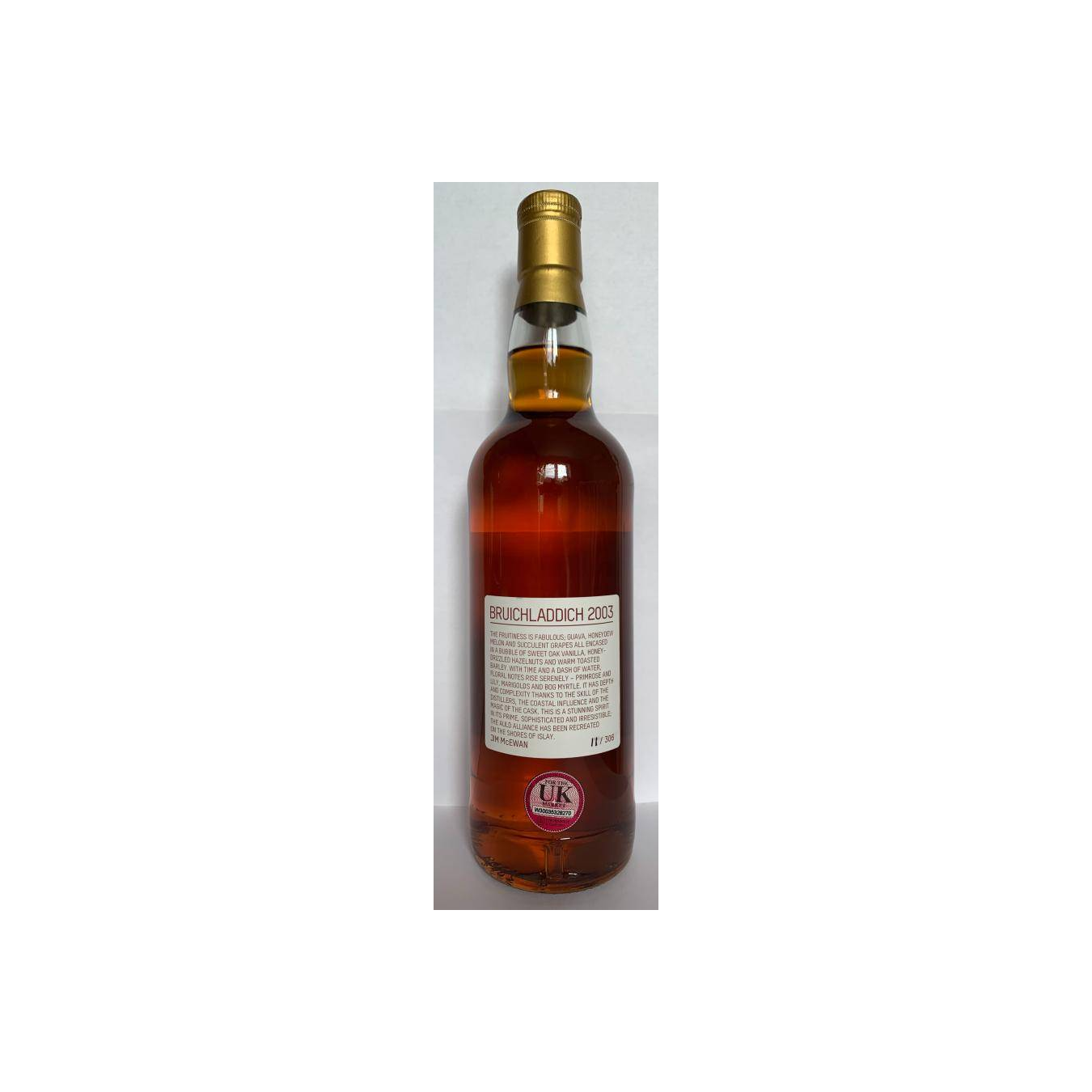 Bruichladdich 2003 14 Years Single Malt Whisky 2