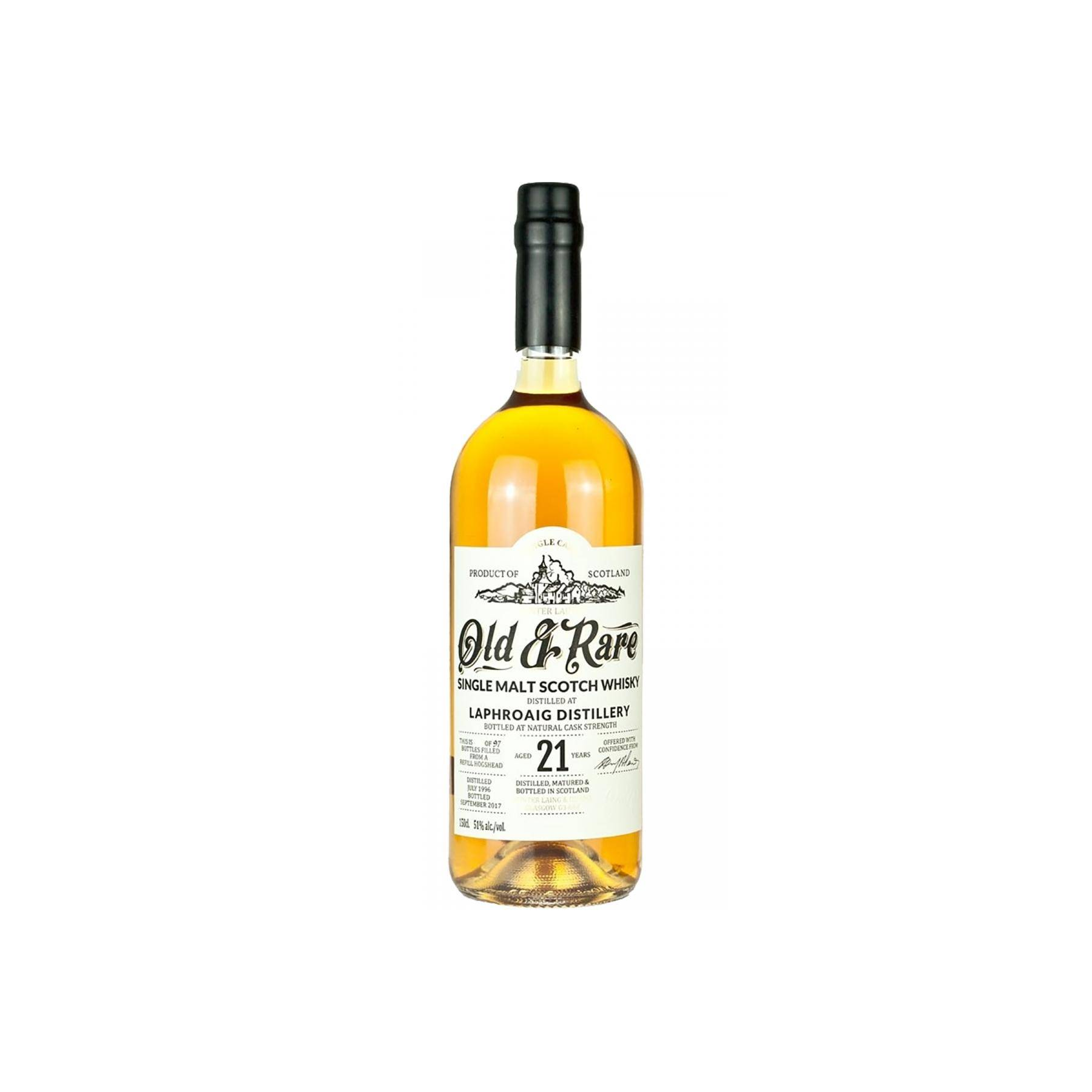 Laphroaig 1996 21 Years Single Malt Whisky