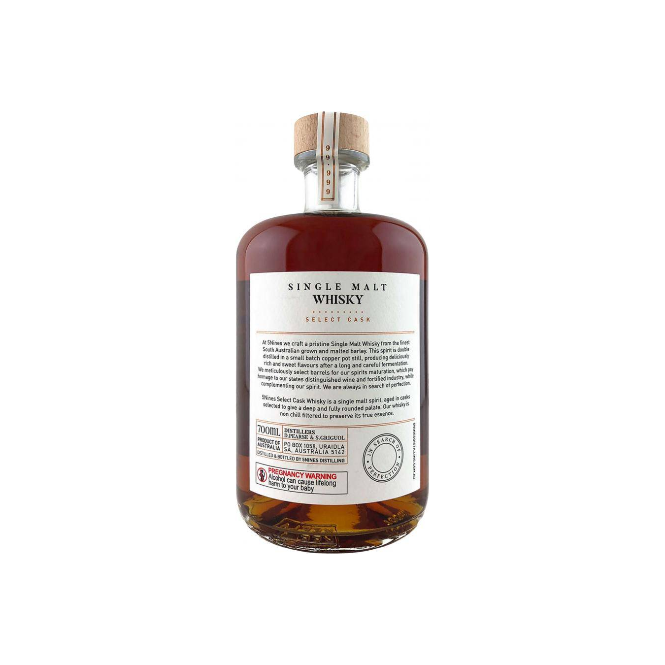 5Nines 2017 2 Years Single Malt Whisky 3