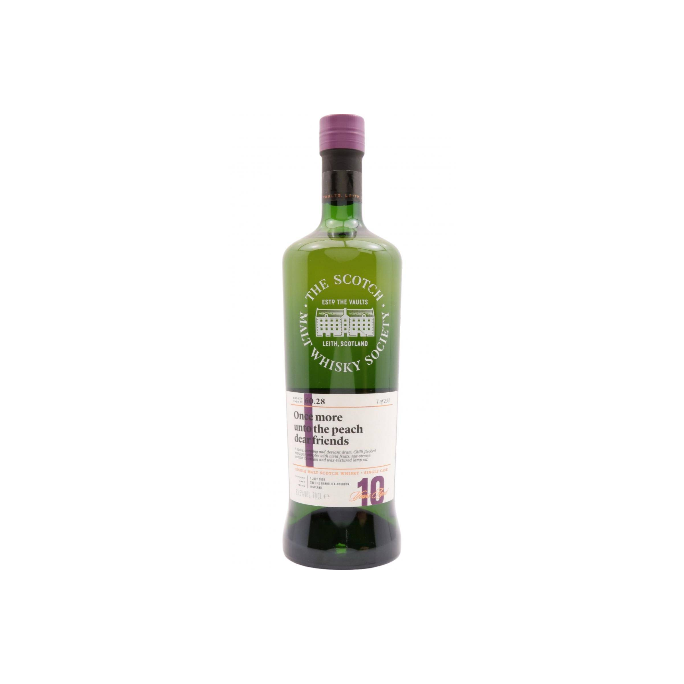 The Scotch Malt Whisky Society 2008 10 Years Single Malt Whisky