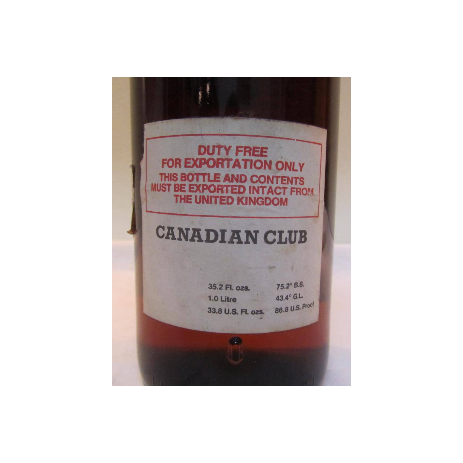 Canadian Club Canadian Whisky 2