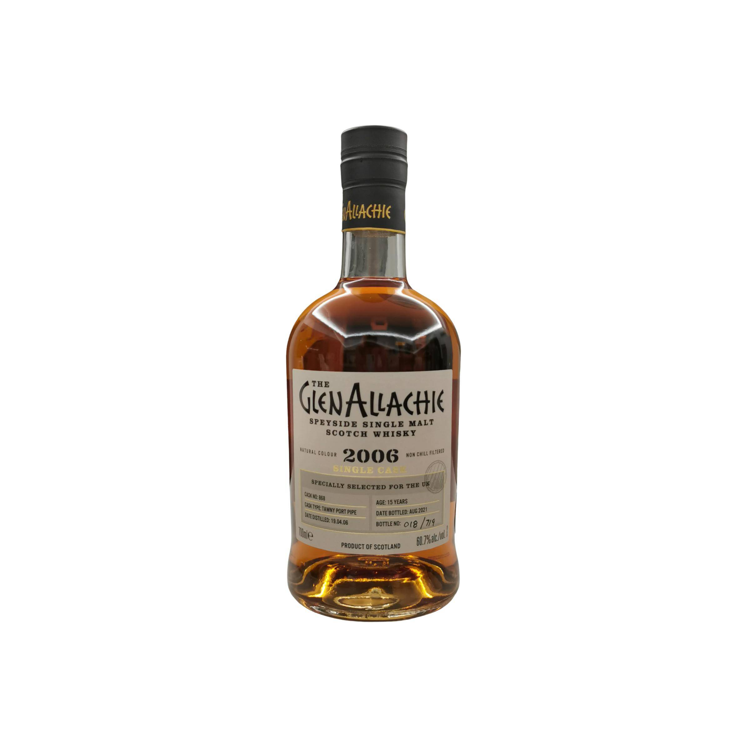 The GlenAllachie Single Cask 2006 15 Years Single Malt Whisky