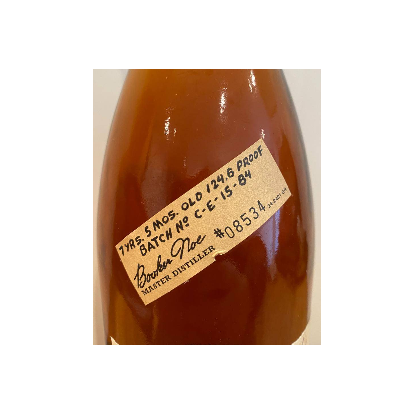 Booker's 1984 7 Years Bourbon Whisky 2