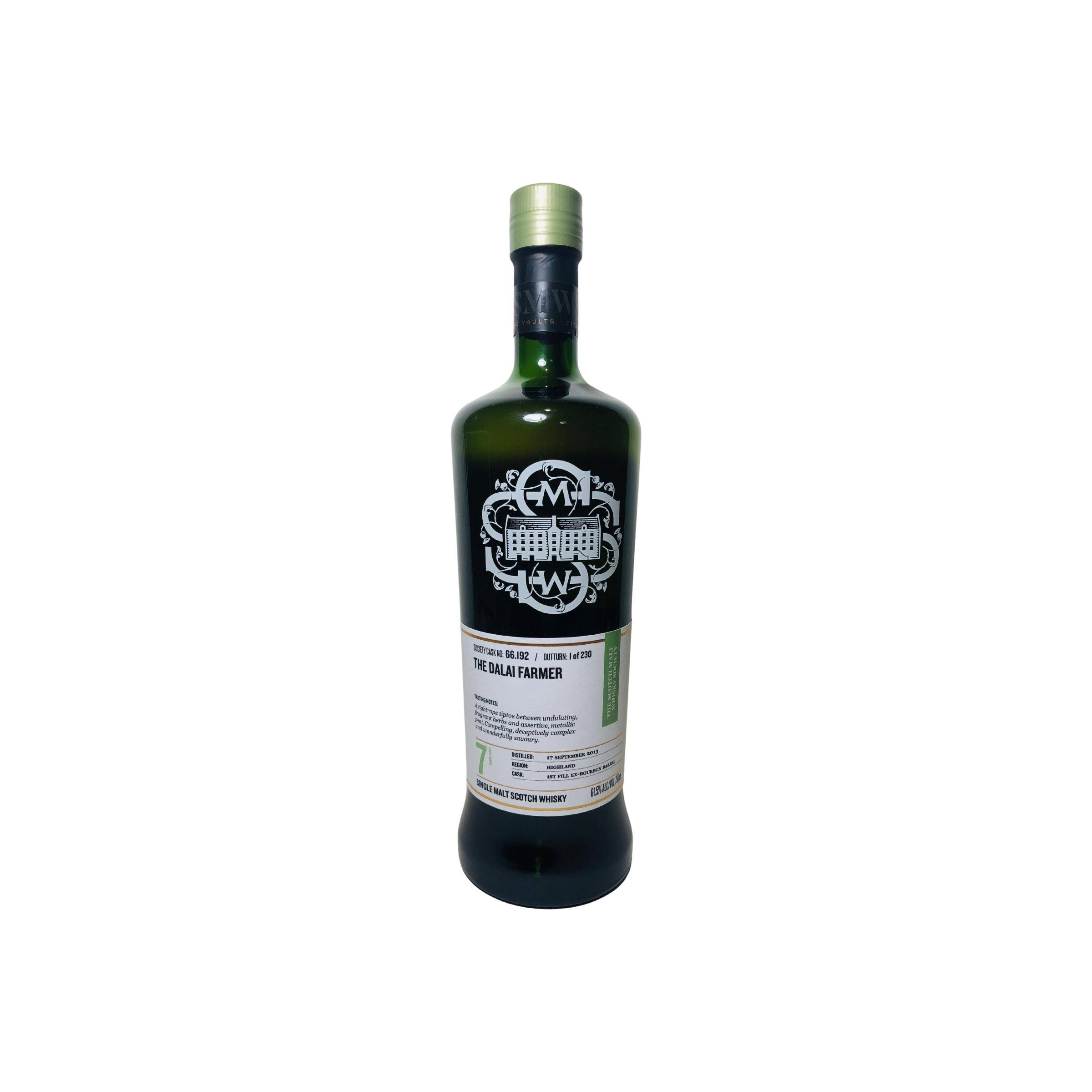The Scotch Malt Whisky Society 2013 7 Years Single Malt Whisky