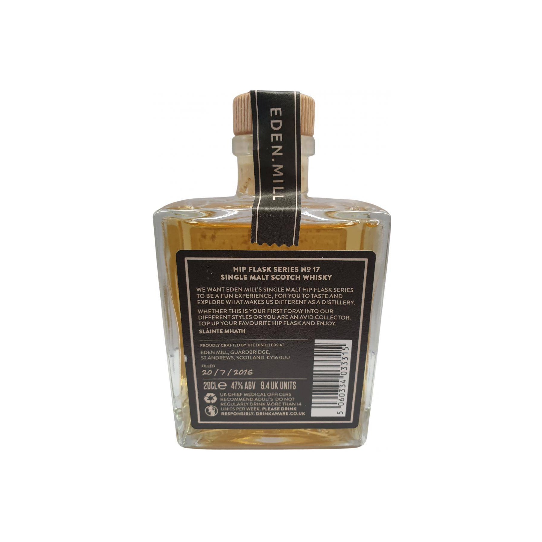 Eden Mill 2016 3 Years Single Malt Whisky 3