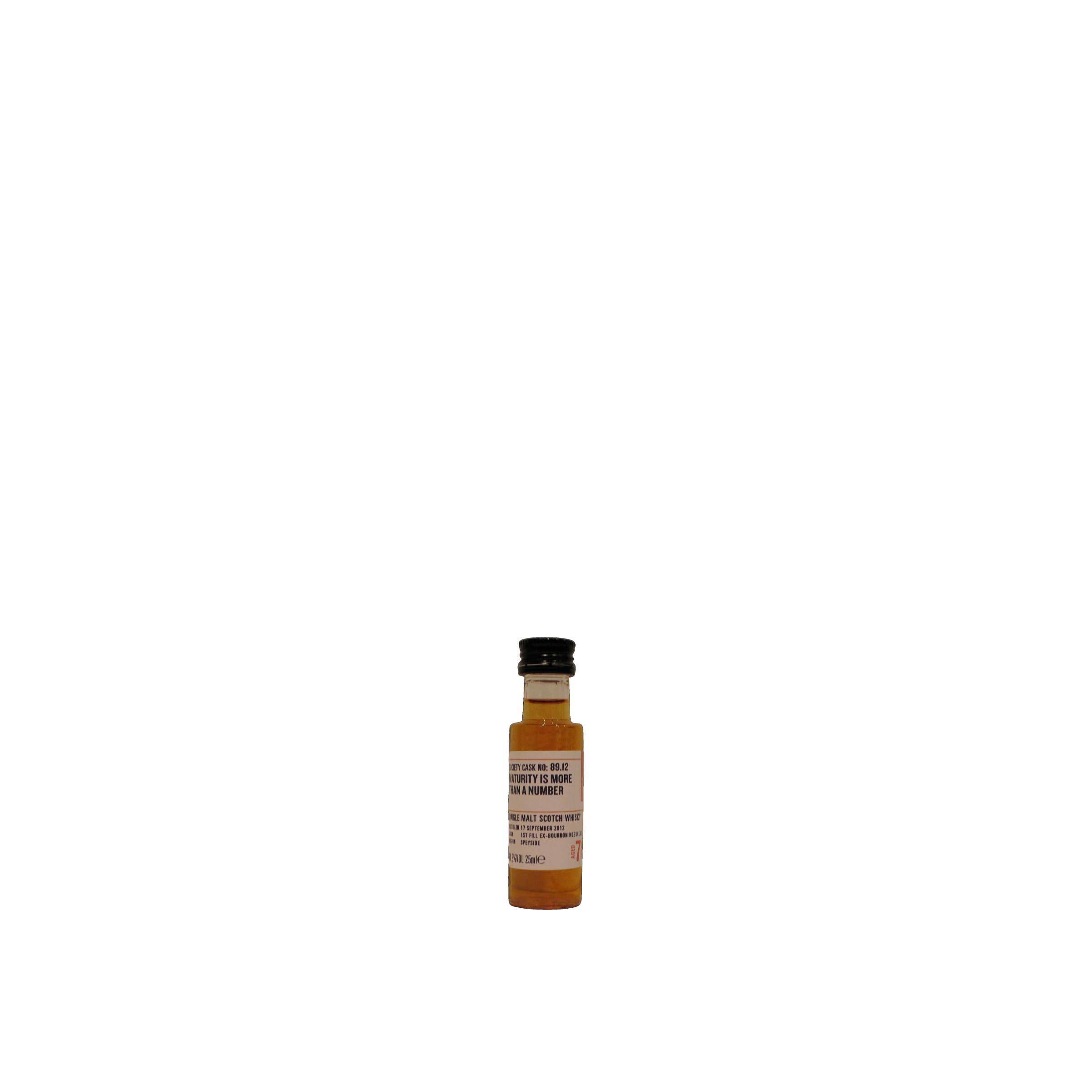 The Scotch Malt Whisky Society 2012 7 Years Single Malt Whisky