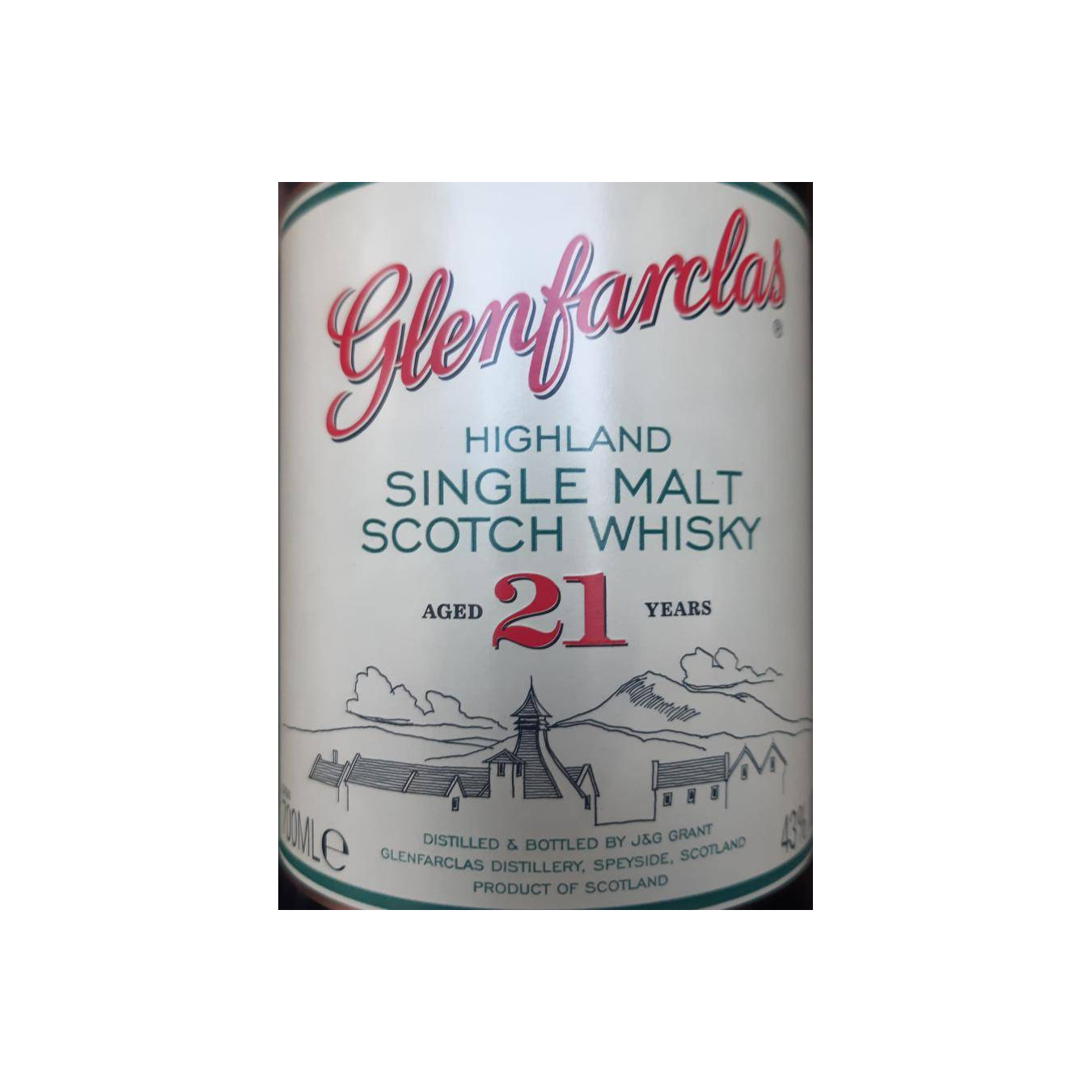 Glenfarclas 21 Years Single Malt Whisky 2