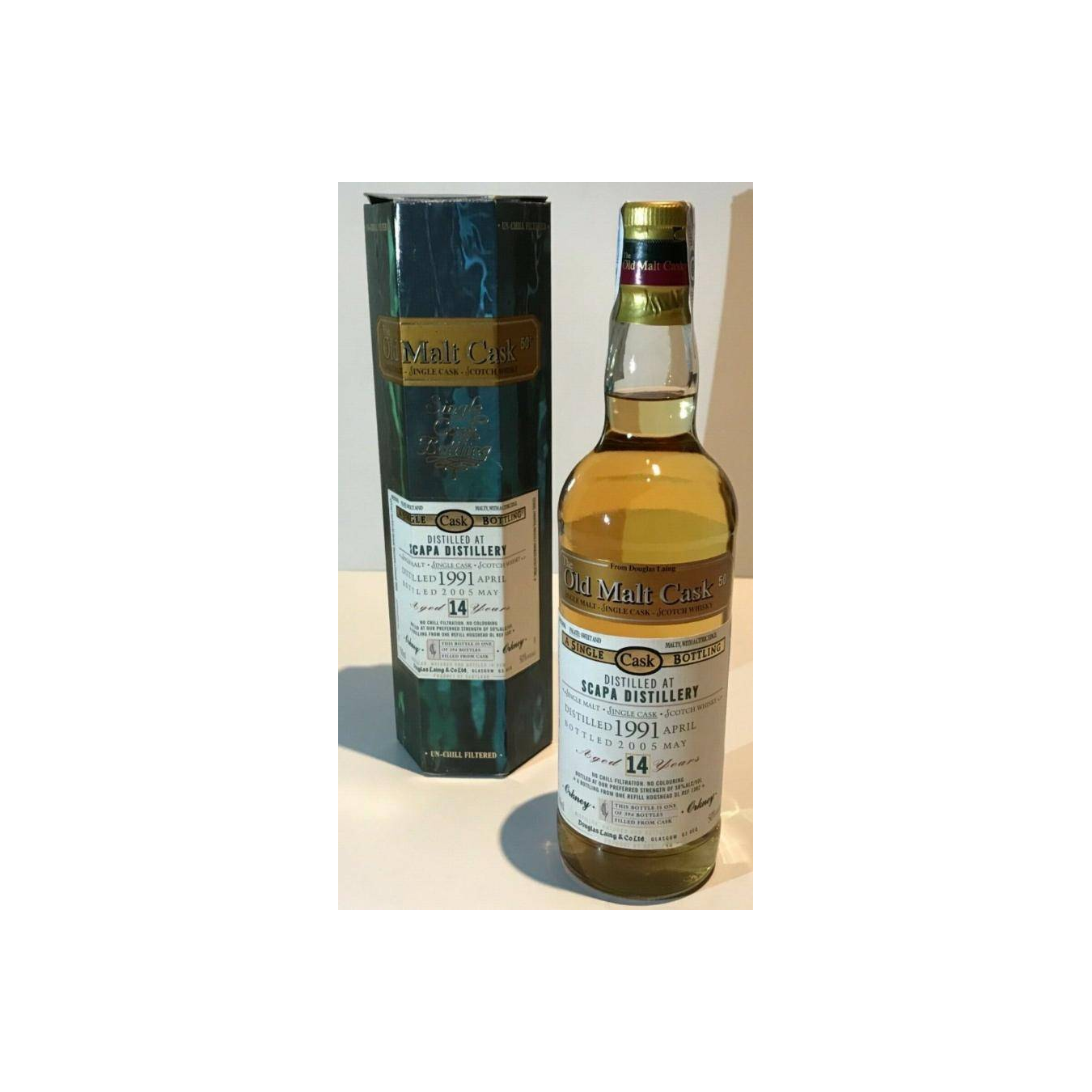 Scapa Old Malt Cask 1991 14 Years Single Malt Whisky 2