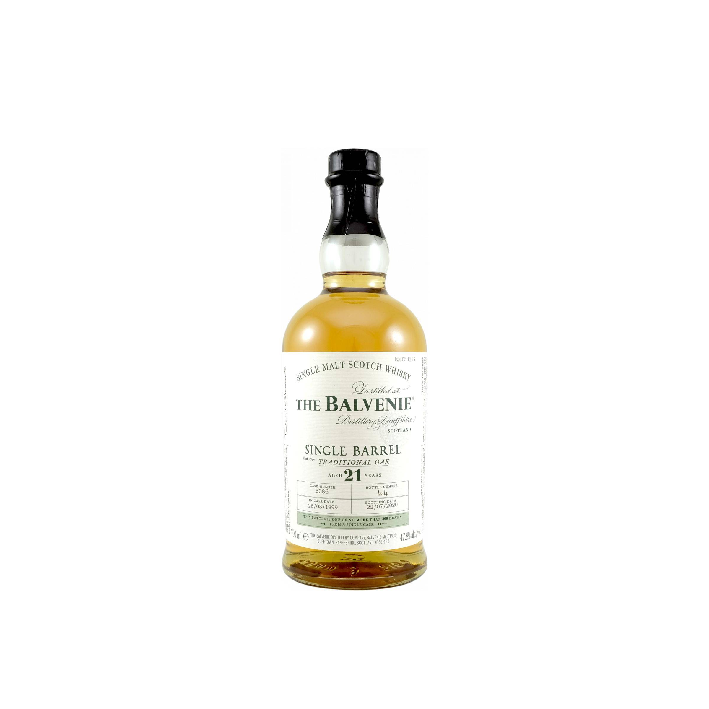 The Balvenie 1999 21 Years Single Malt Whisky