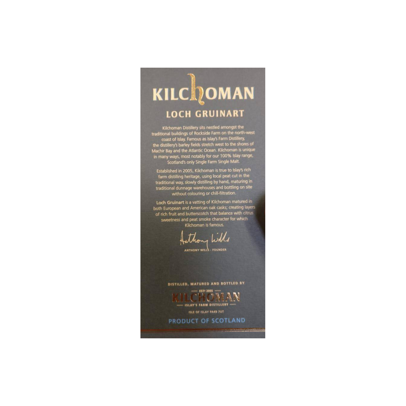 Kilchoman Single Malt Whisky 3
