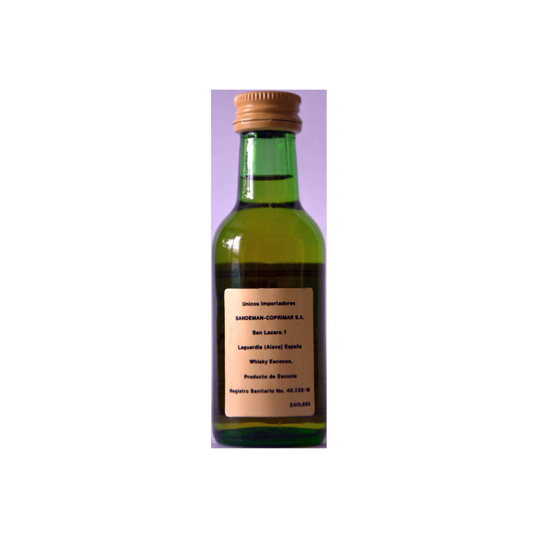 The Glenlivet Miniature 12 Years Single Malt Whisky 3