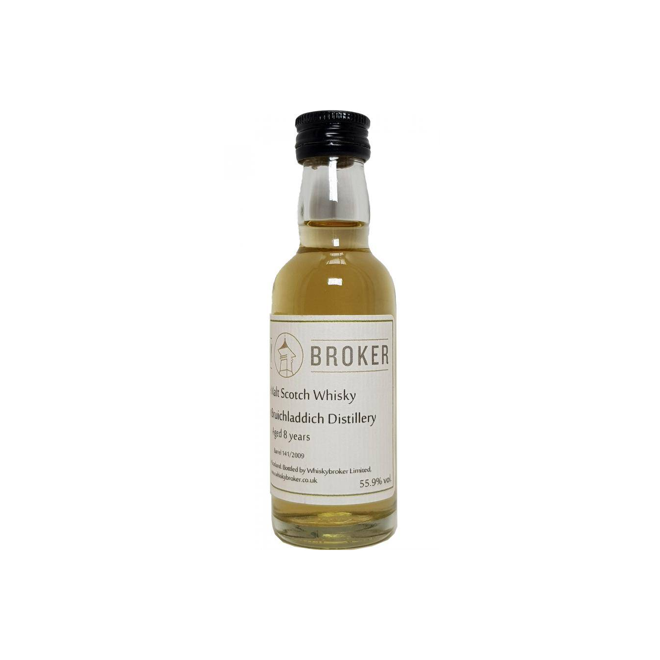 Bruichladdich Miniature 2009 8 Years Single Malt Whisky 2