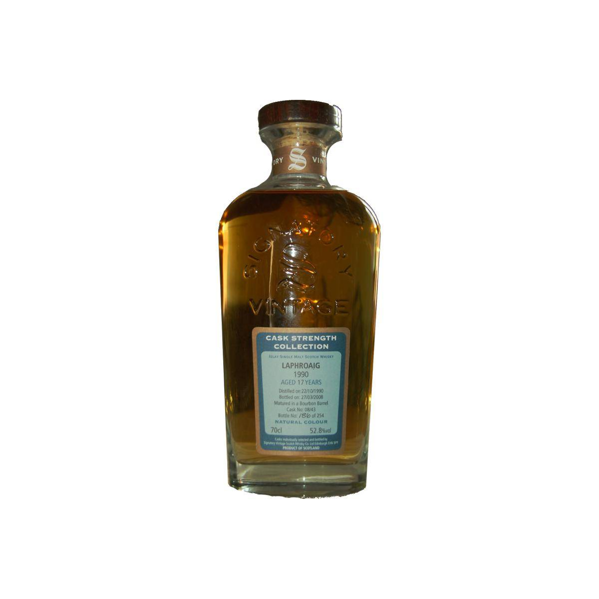 Laphroaig Cask Strength Collection 1990 17 Years Single Malt Whisky 3