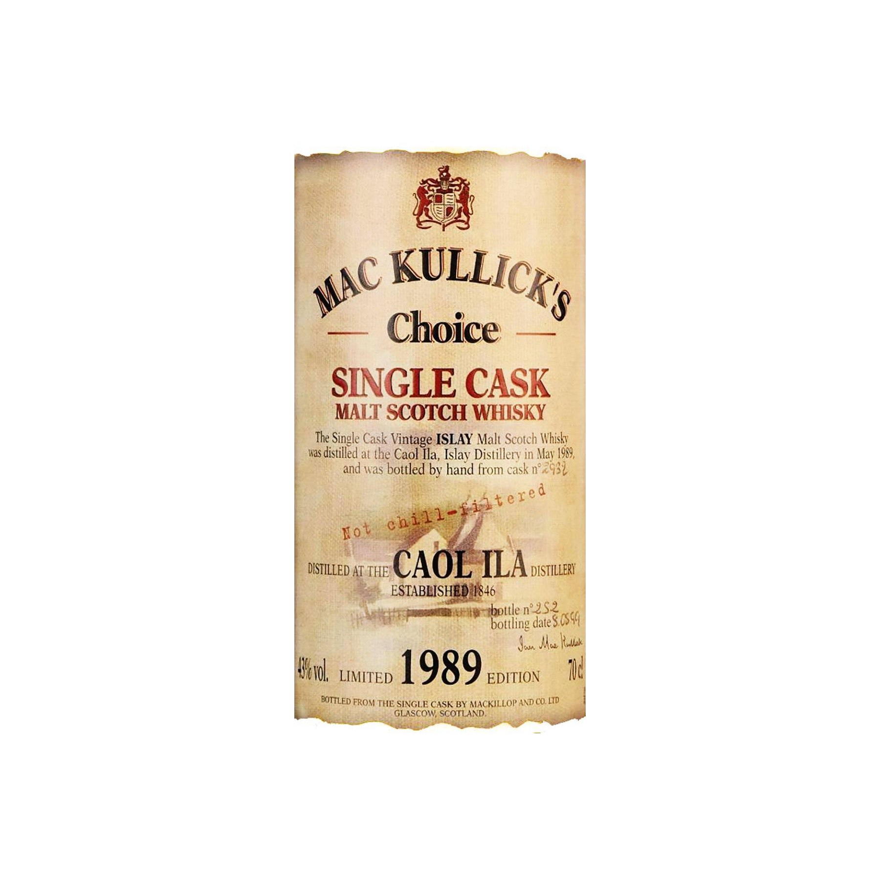 Caol Ila 1989 9 Years Single Malt Whisky 3