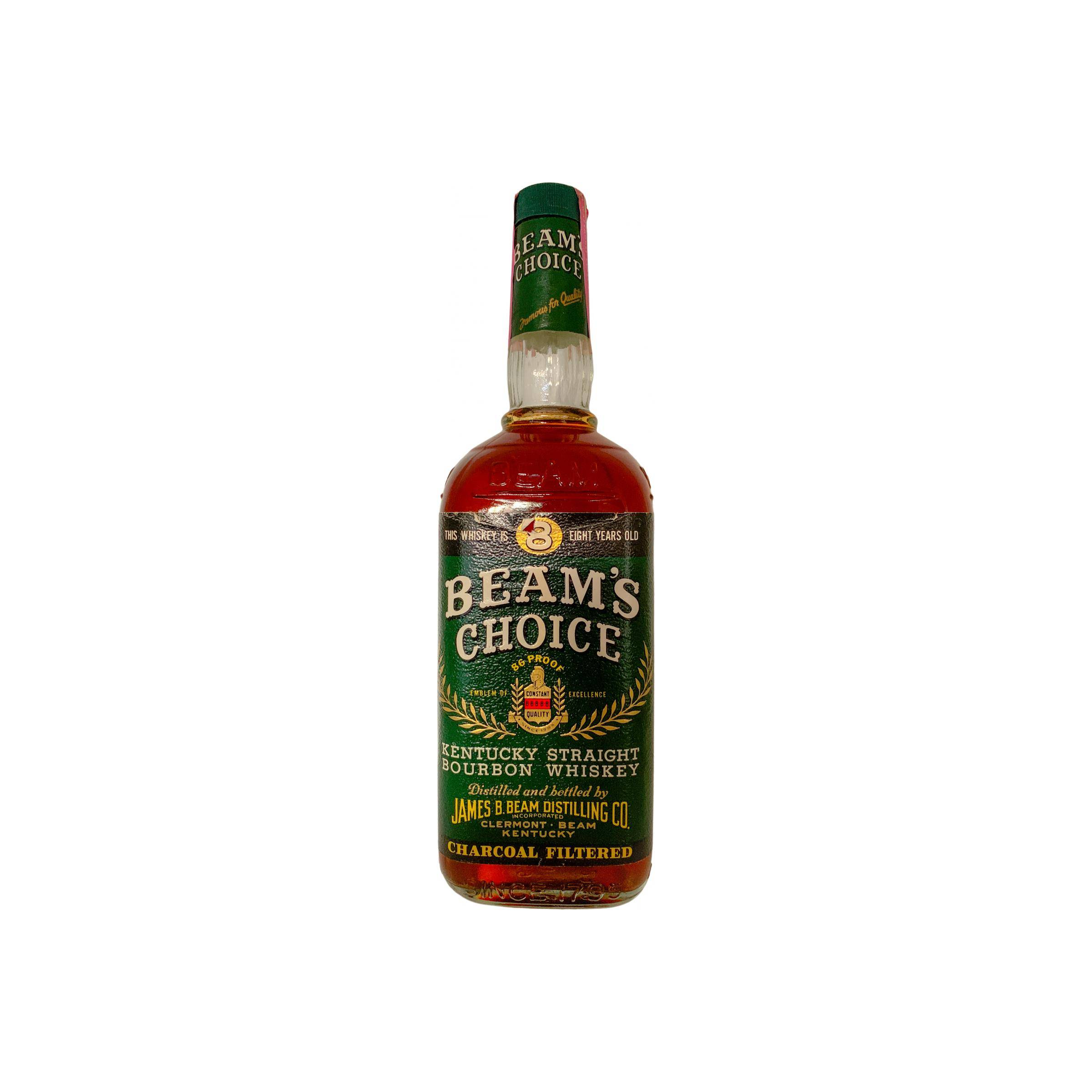 Jim Beam Kentucky Straight Bourbon Whiskey 1969 8 Years Bourbon Whisky