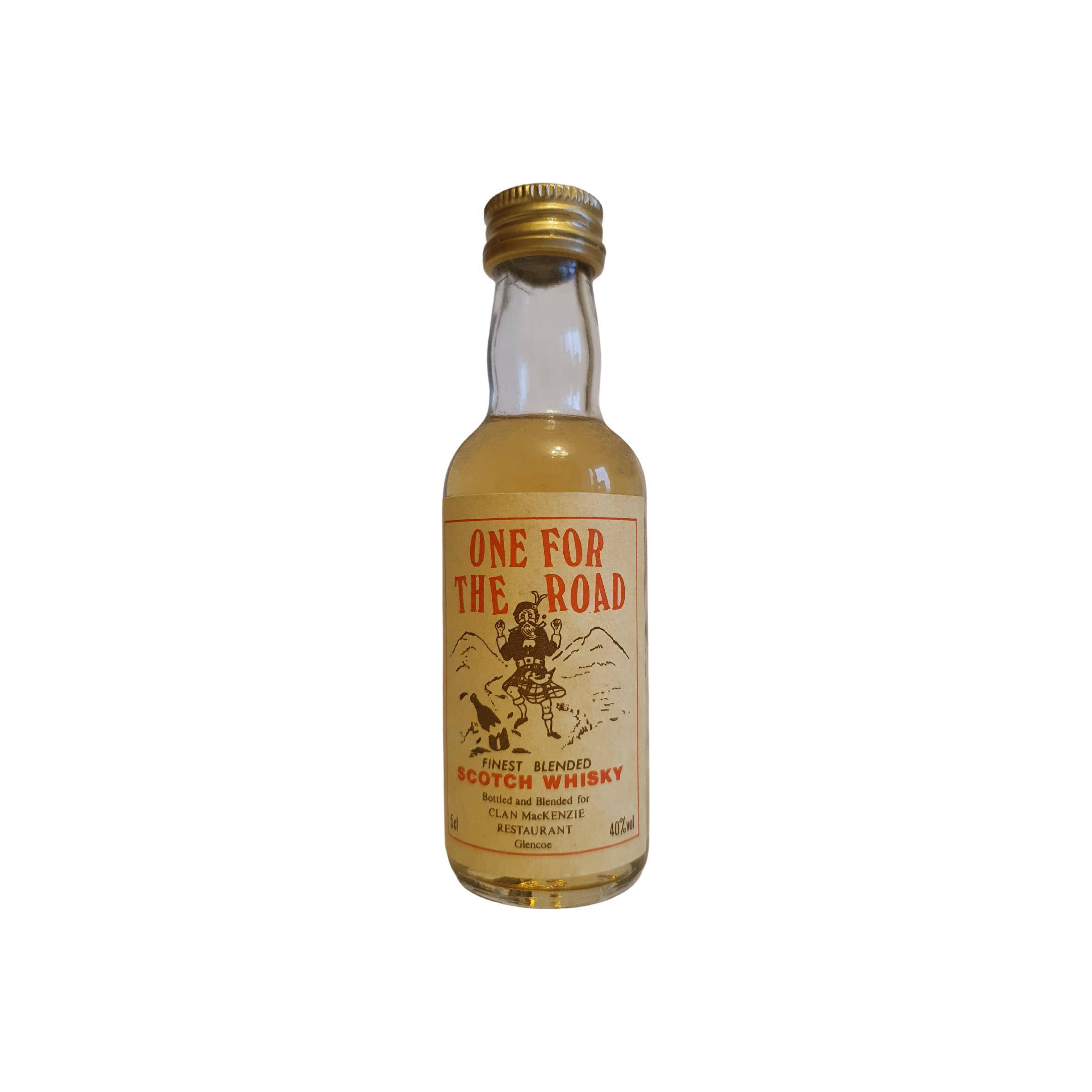 One for the Road Finest Blended Scotch Whisky 2