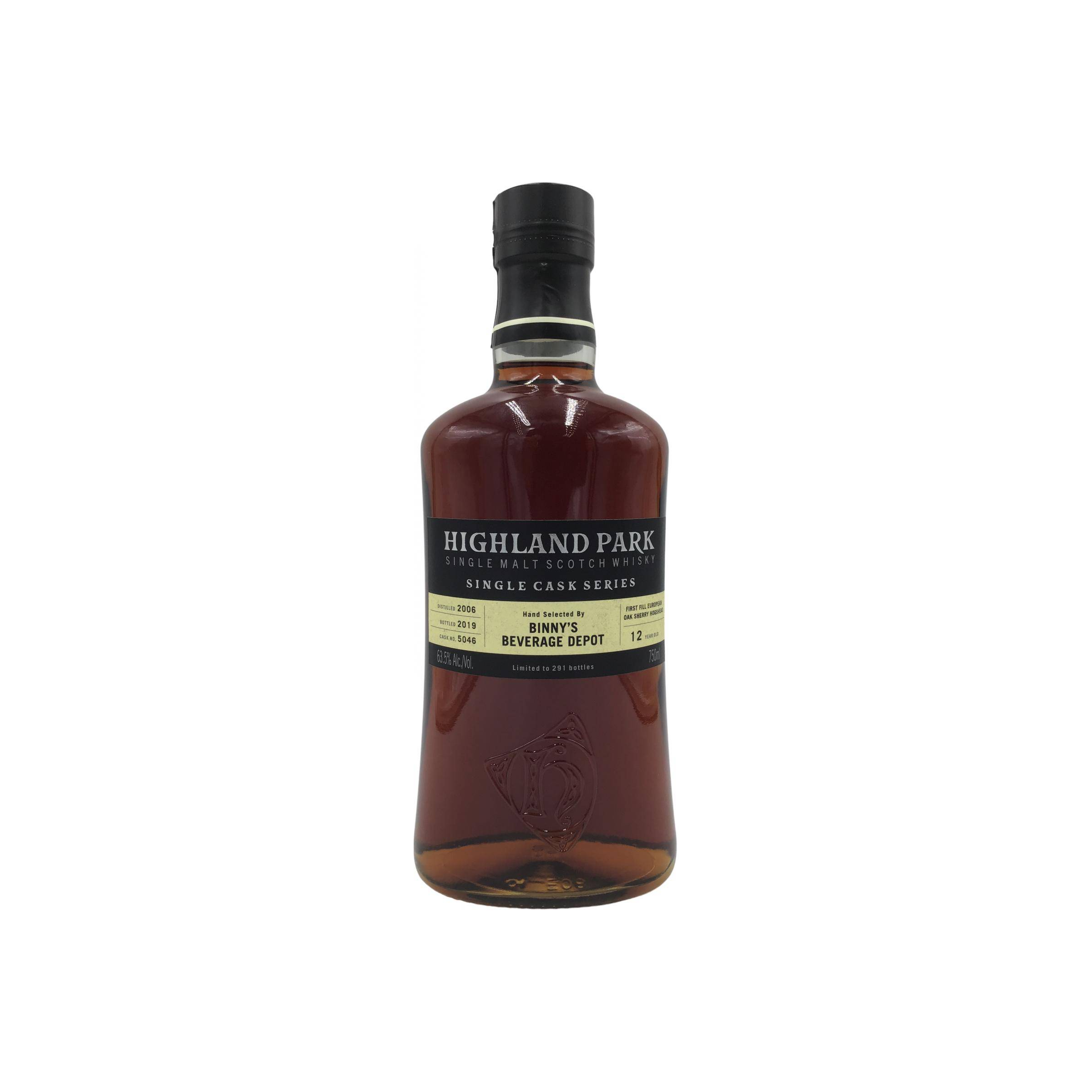 Highland Park Single Cask 2006 12 Years Single Malt Whisky