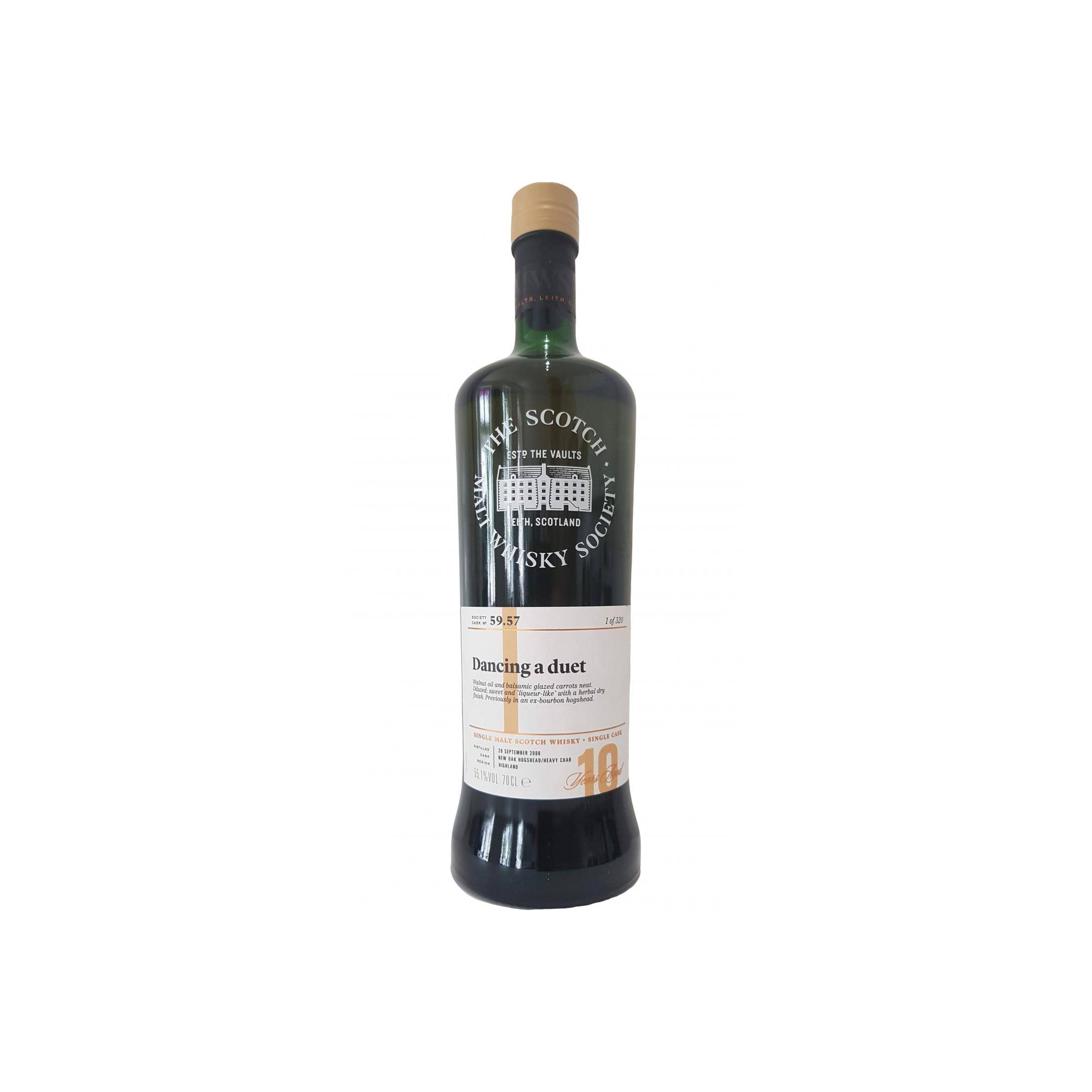 The Scotch Malt Whisky Society 2008 10 Years Single Malt Whisky