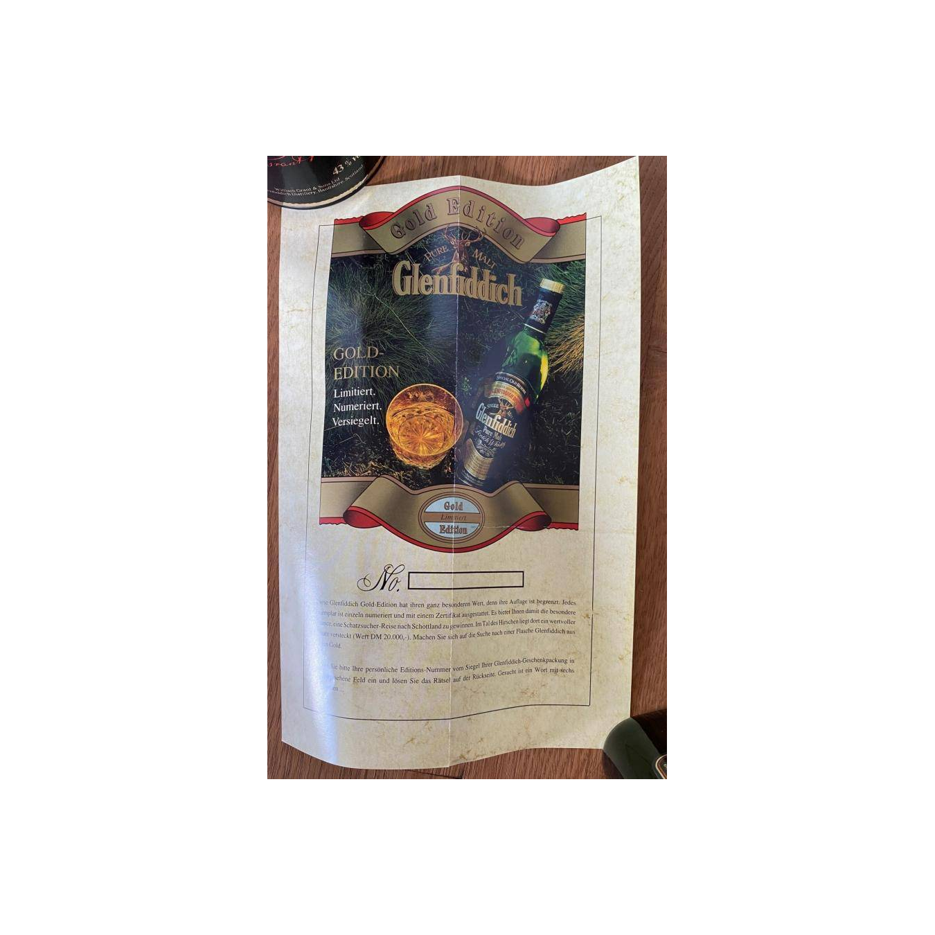 Glenfiddich Single Malt Whisky