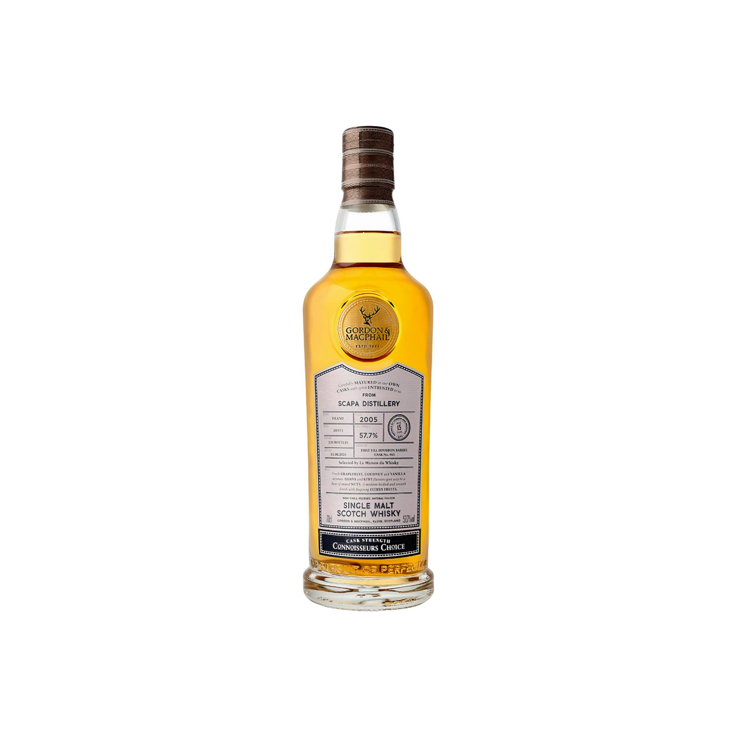 Scapa Connoisseurs Choice - Cask Strength 2005 15 Years Single Malt Whisky