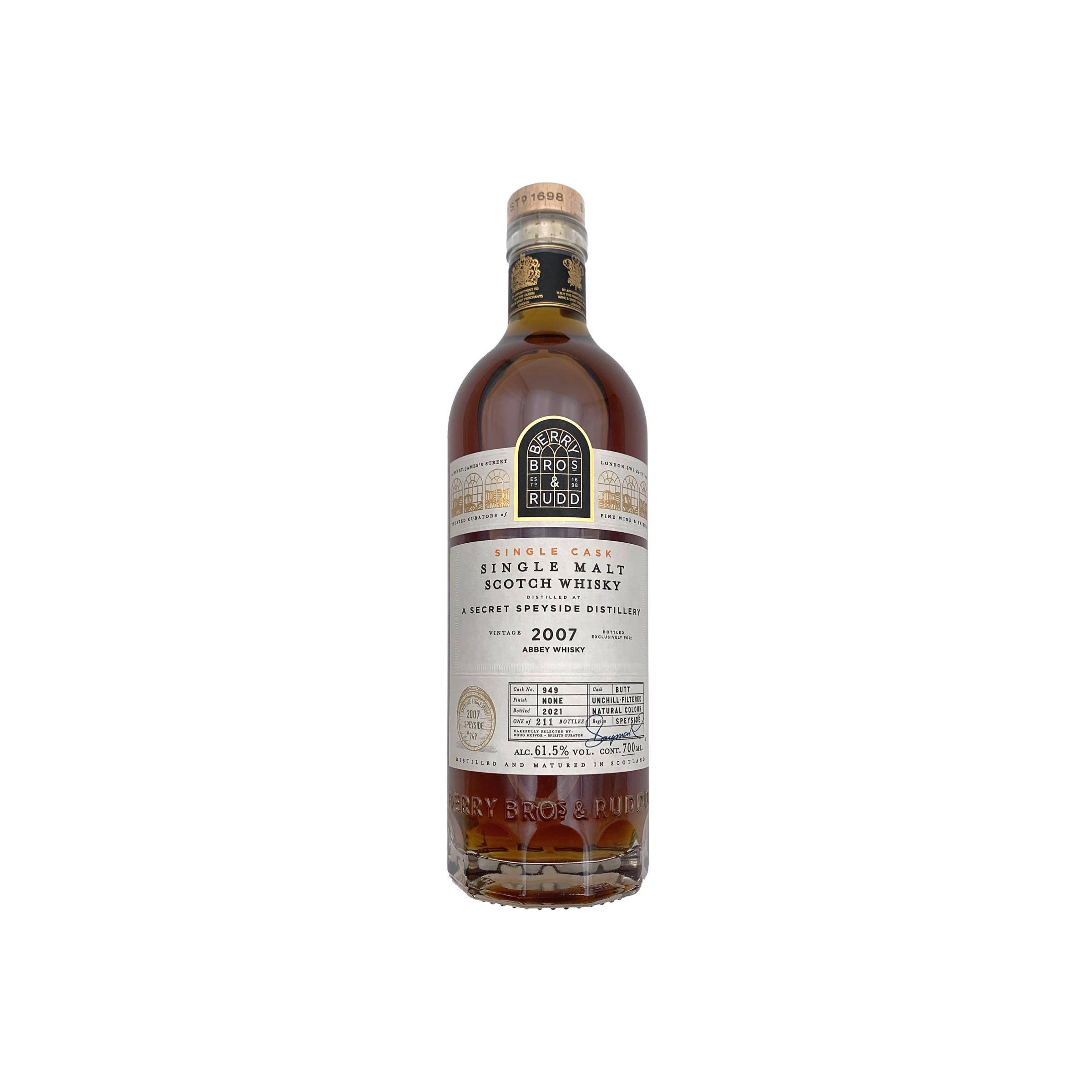 Berry Bros. & Rudd 2007 14 Years Single Malt Whisky