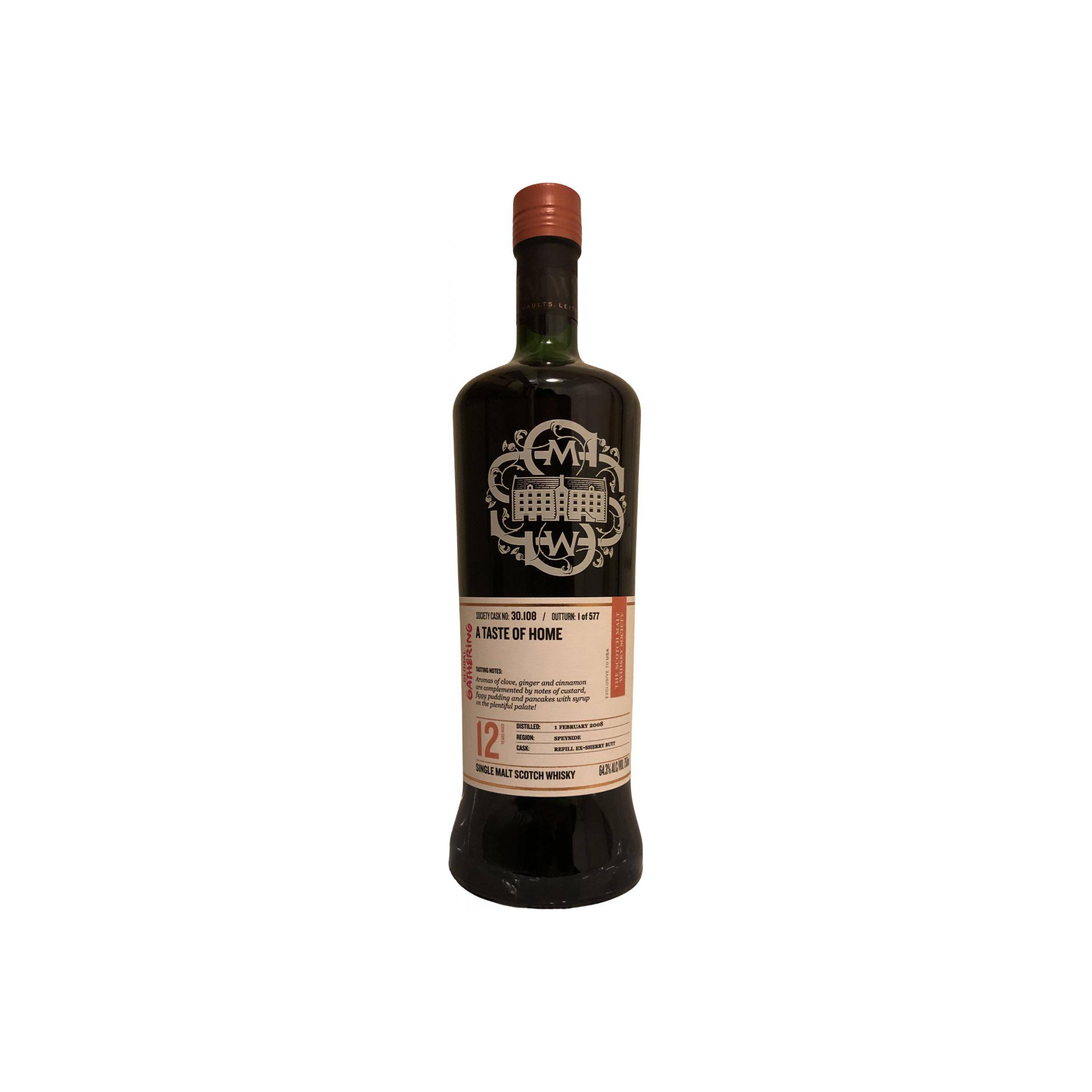 The Scotch Malt Whisky Society 2008 12 Years Single Malt Whisky