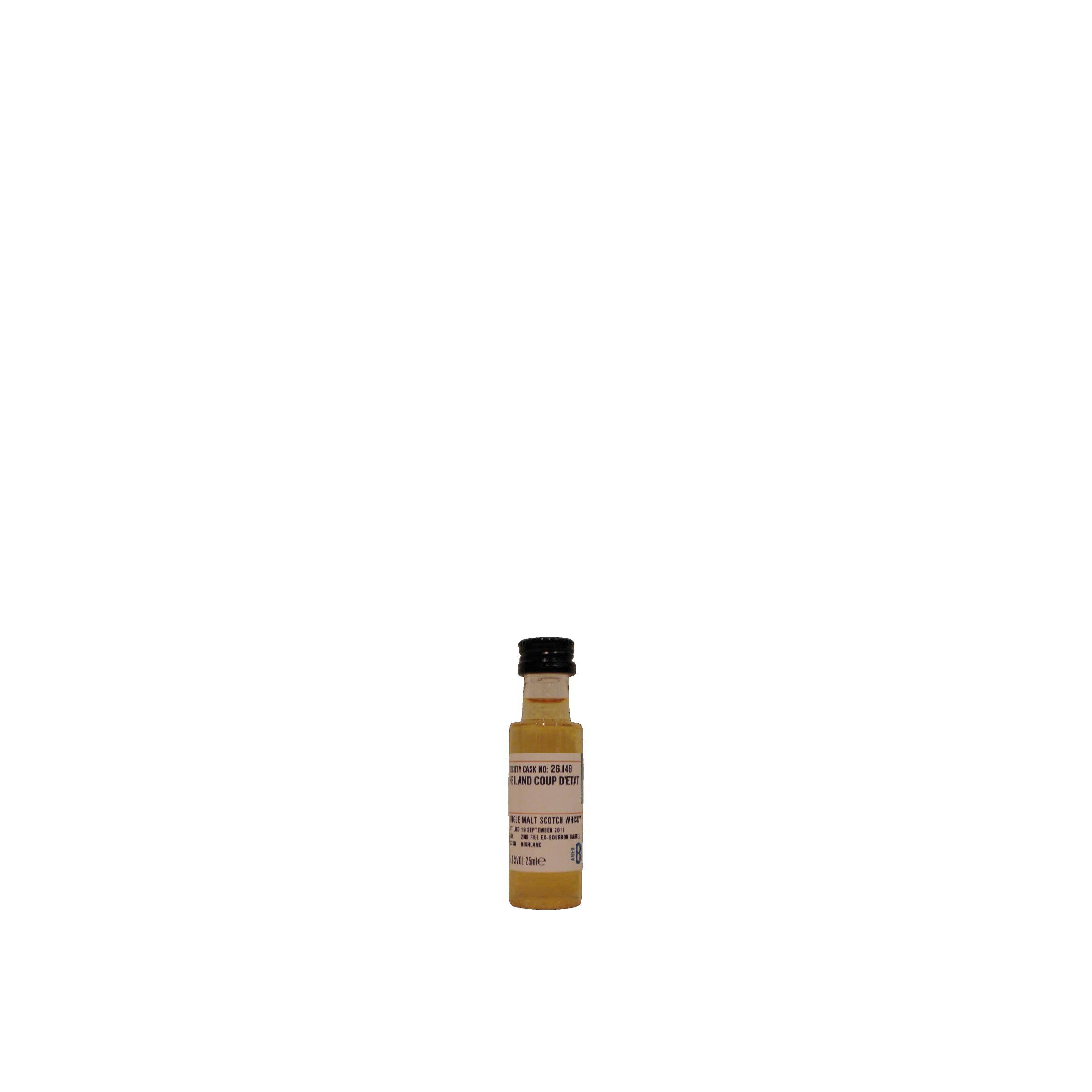 The Scotch Malt Whisky Society 2011 8 Years Single Malt Whisky