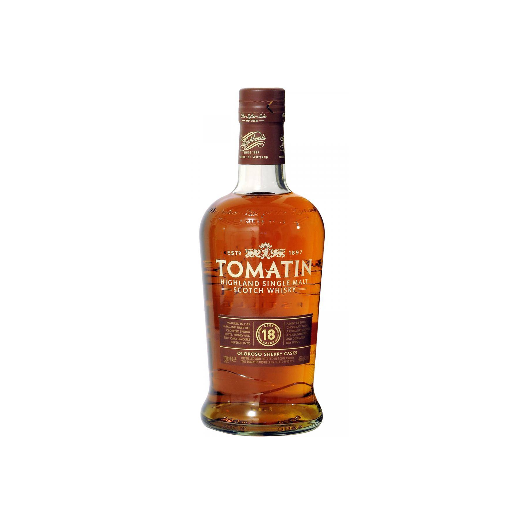 Tomatin 18 Years Single Malt Whisky