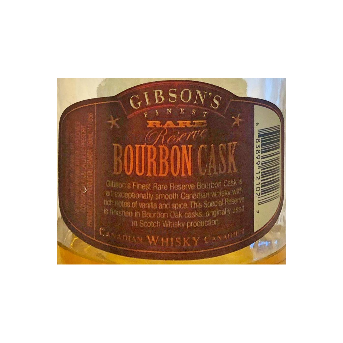 Gibson's Finest Canadian Whisky