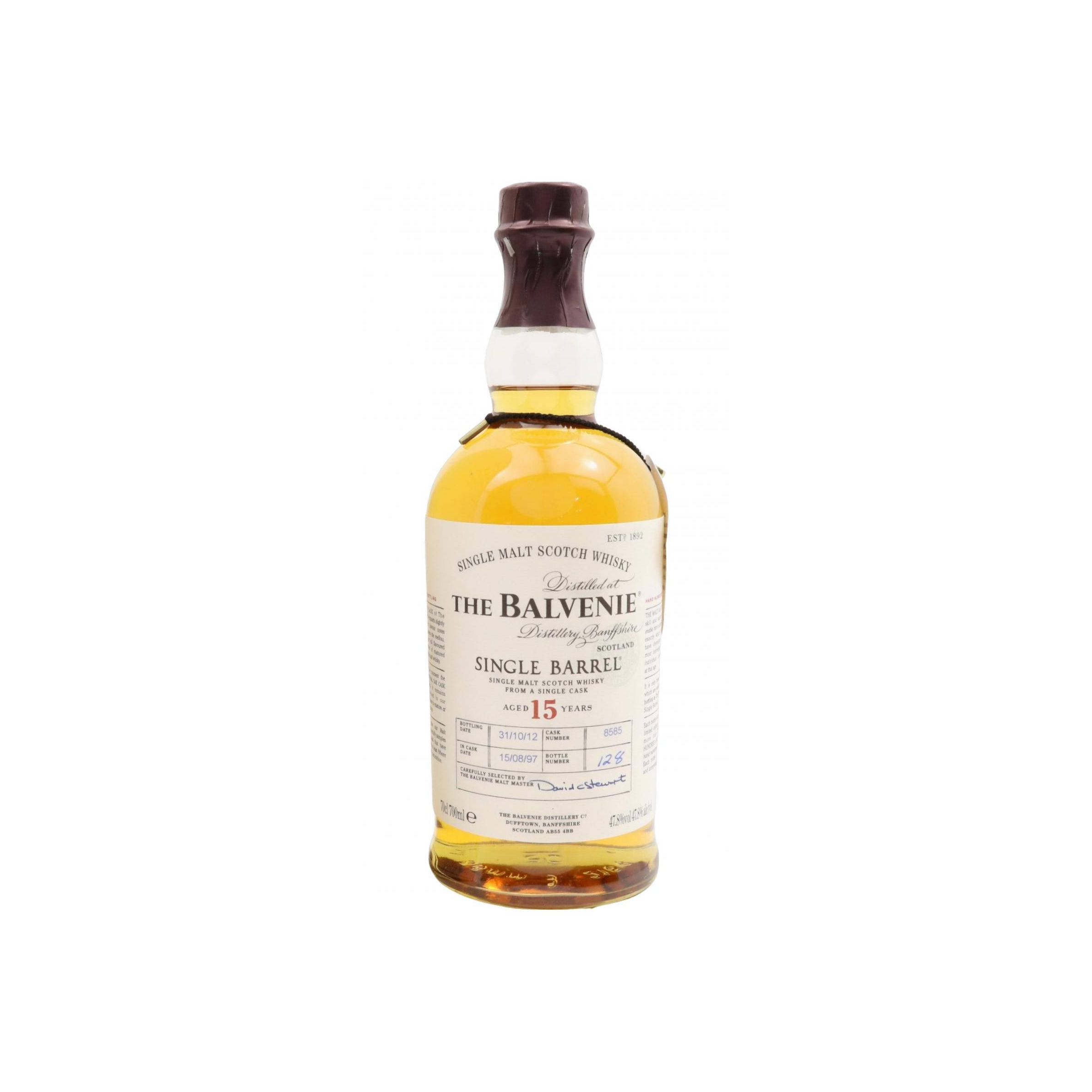 The Balvenie Single Cask 1997 15 Years Single Malt Whisky