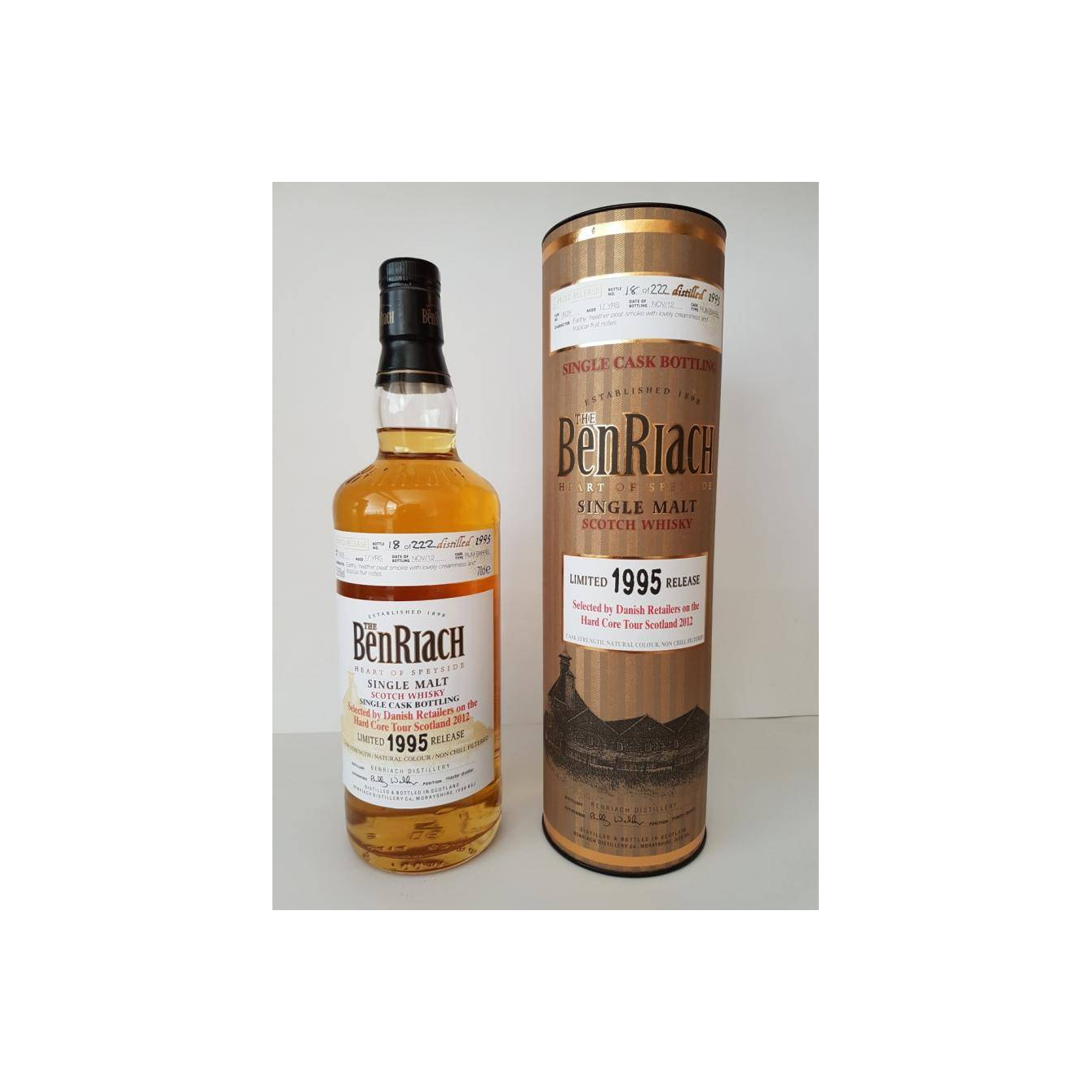 BenRiach Single Cask 1995 17 Years Single Malt Whisky 3