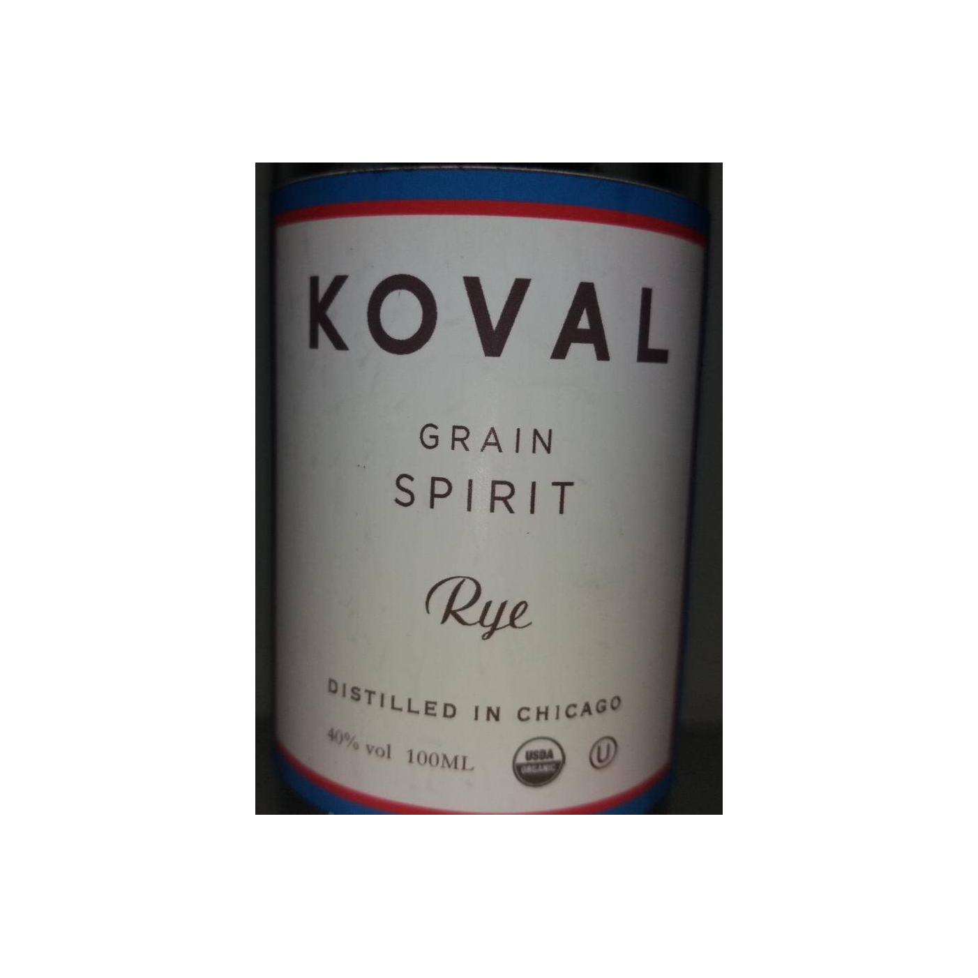 KOVAL Rye Whisky