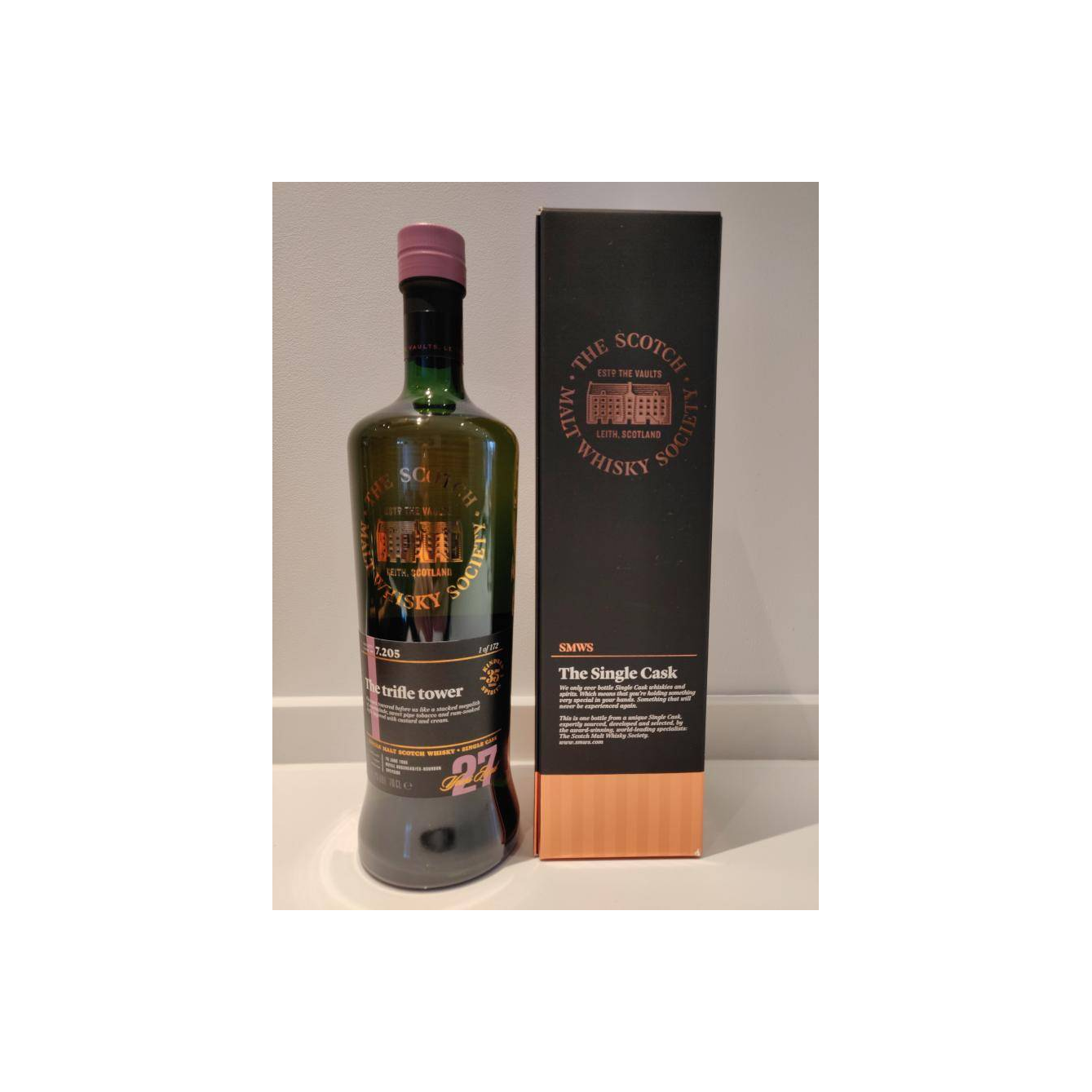 The Scotch Malt Whisky Society 1990 27 Years Single Malt Whisky 2