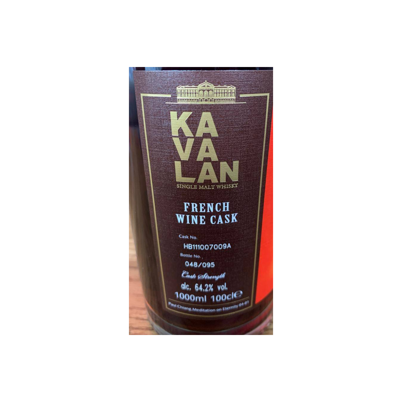Kavalan 2011 Single Malt Whisky 3