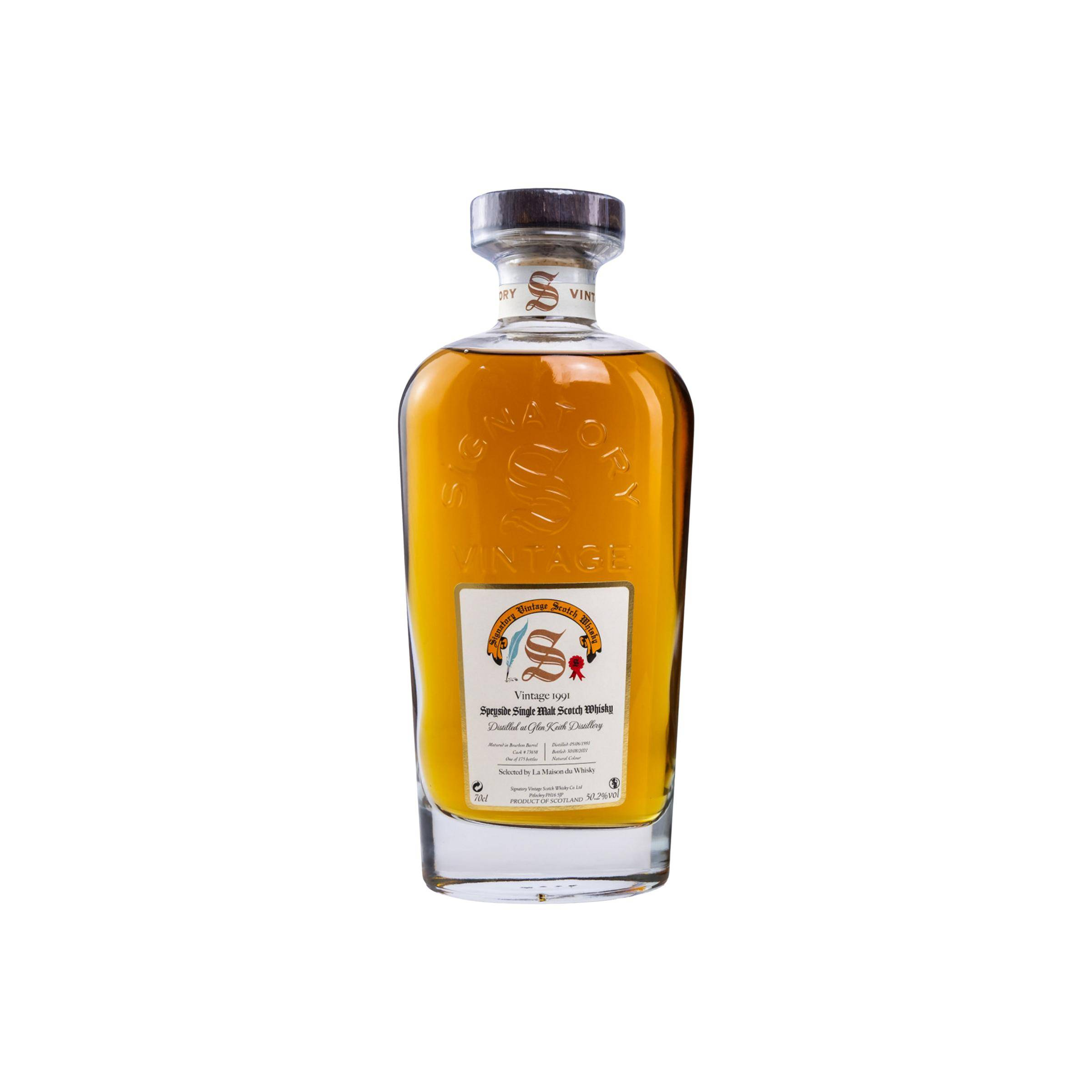 Glen Keith Cask Strength Collection 1991 30 Years Single Malt Whisky