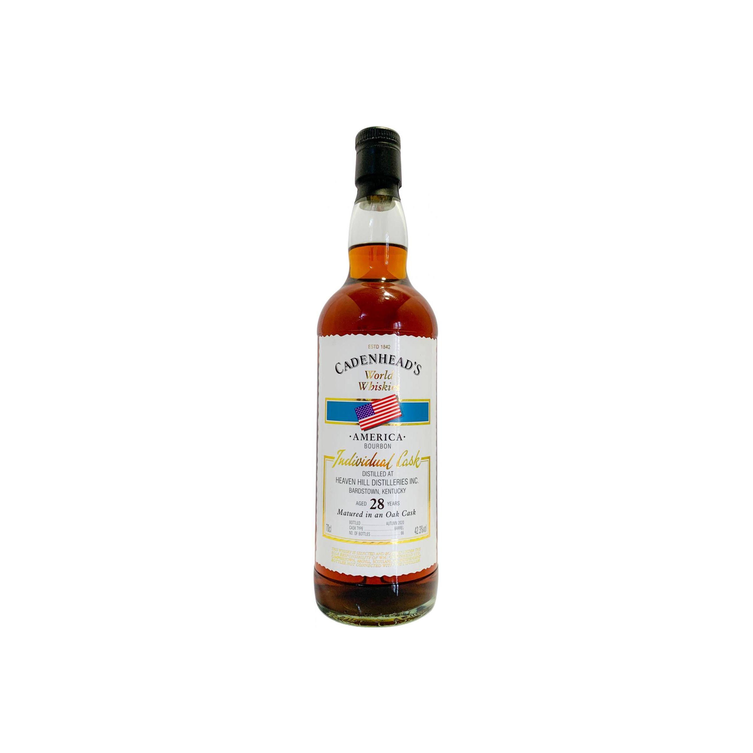 Cadenhead 28 Years Bourbon Whisky